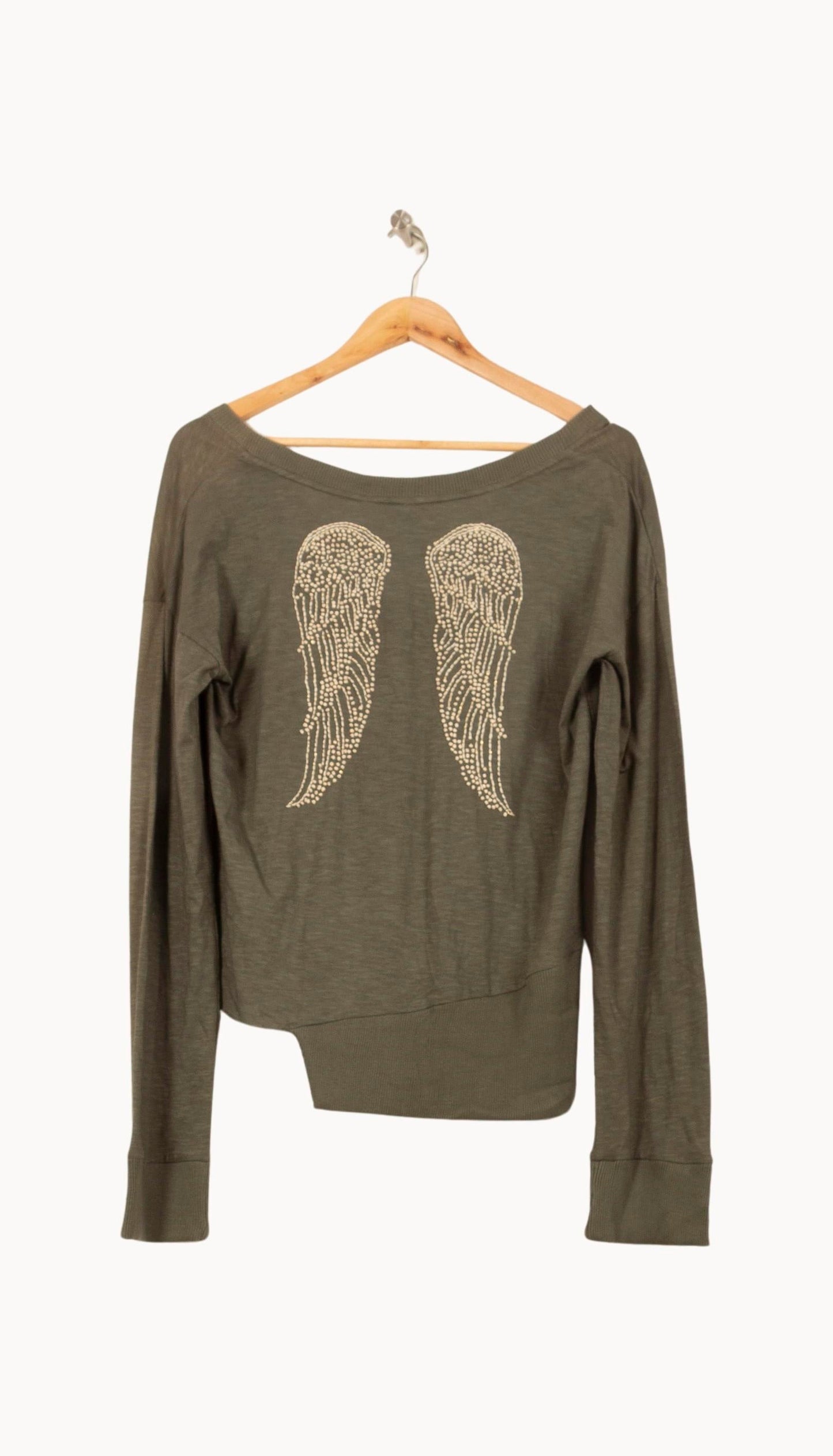 Tee-shirt manches longues Vert - Taille S/36