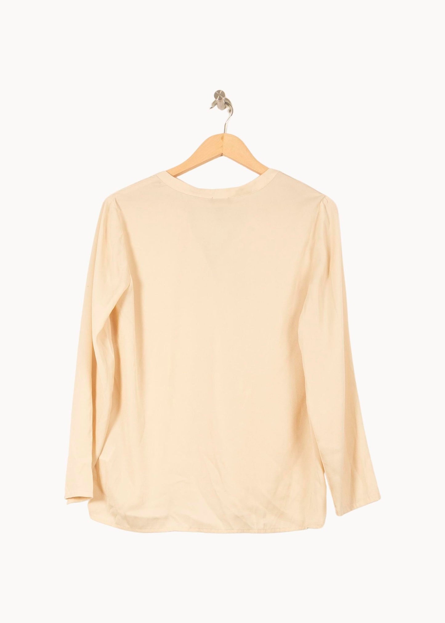 T-shirt Manches Longues Beige - Taille S/36