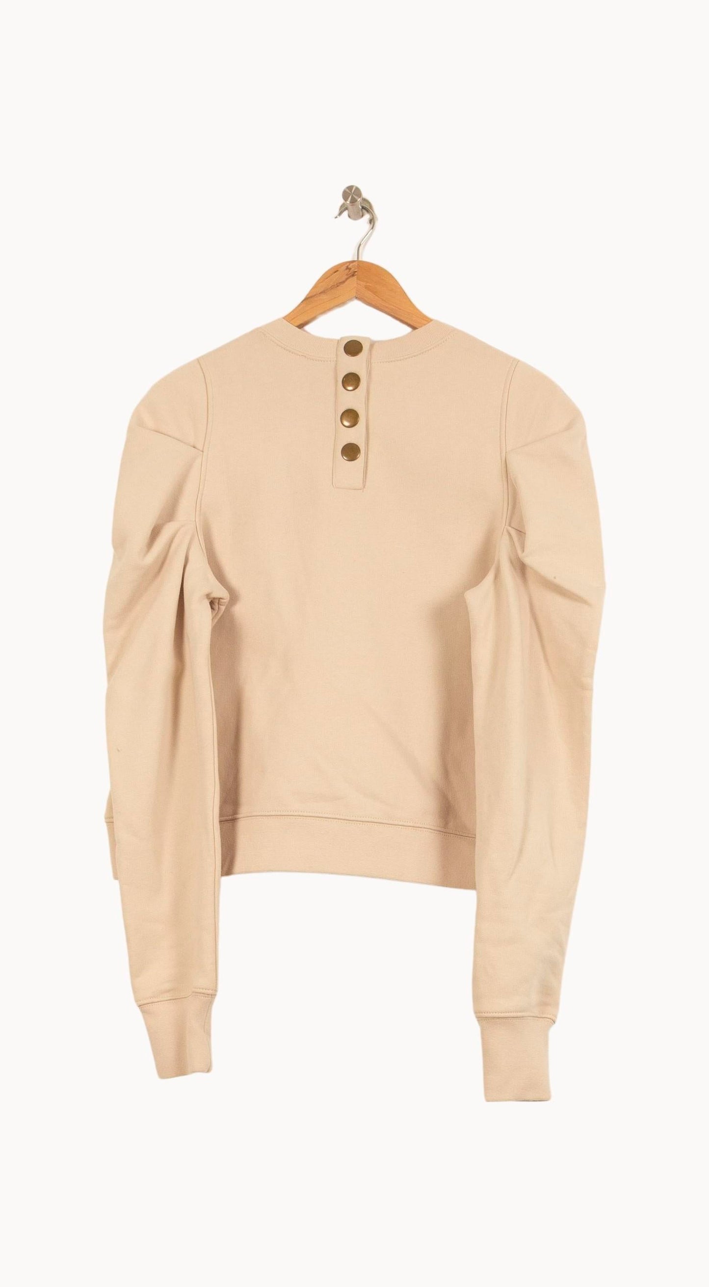 Sweatshirt Beige - Taille S/36