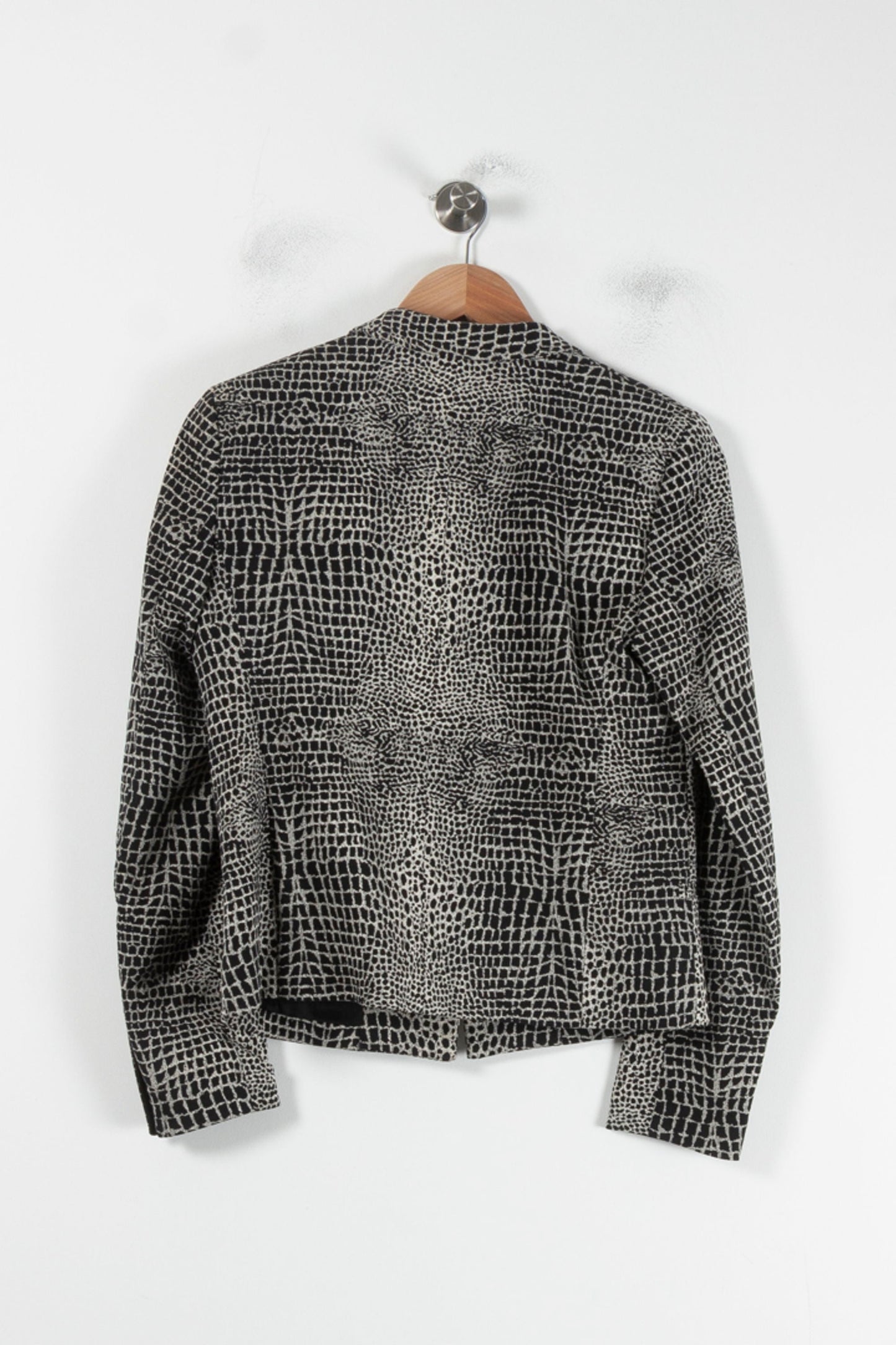 Veste De Tailleur Noire Et Blanche - Taille M/38