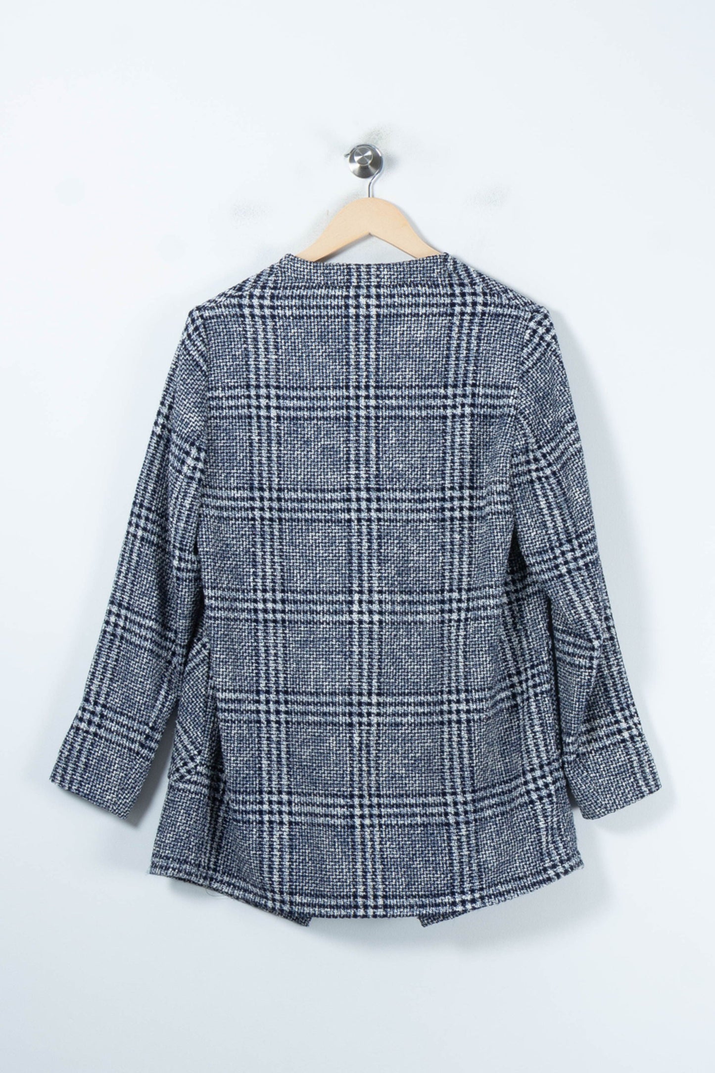 Veste à Carreaux Bleu et Blanc - Taille XL/42