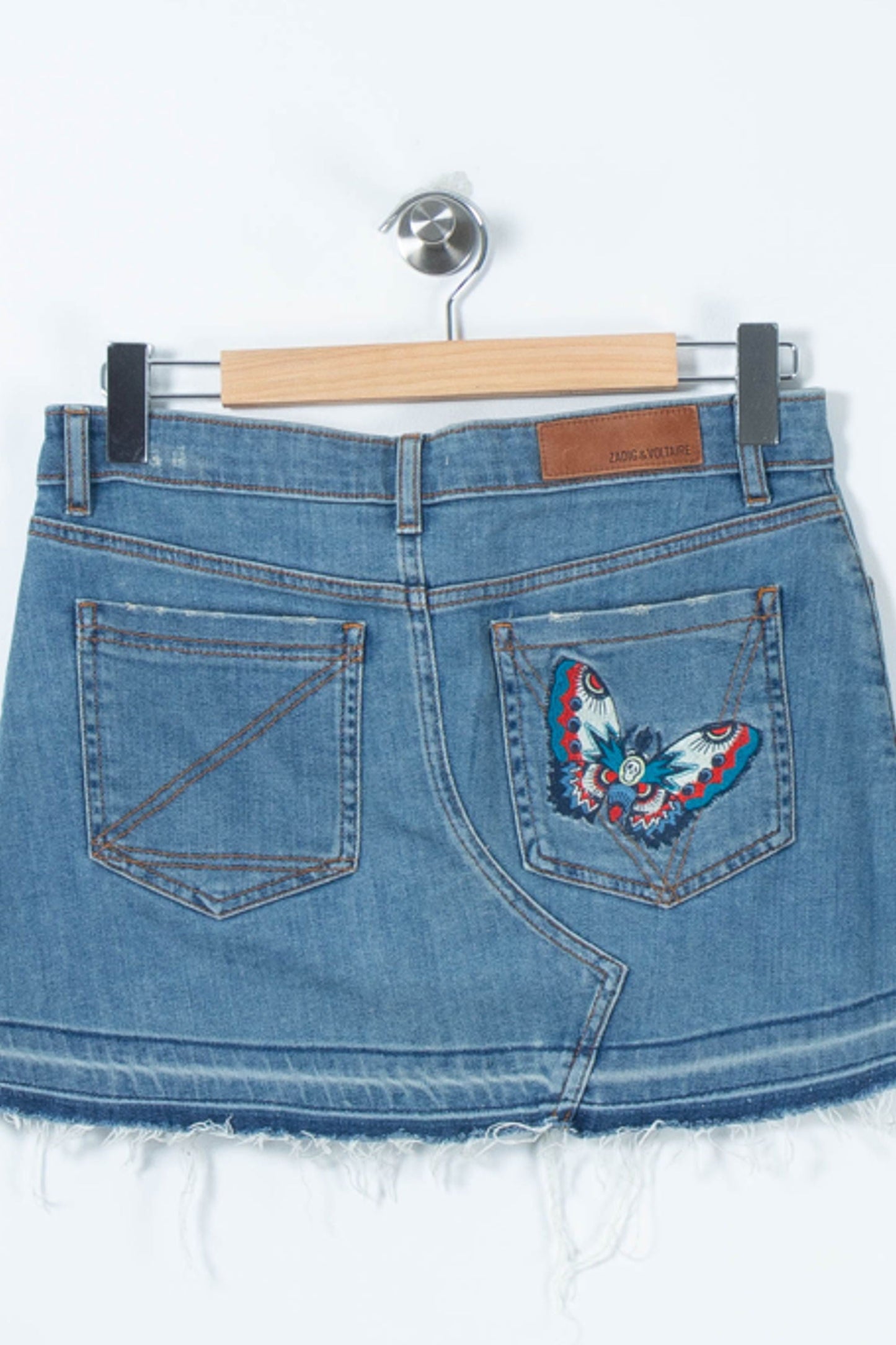 Jupe en Jean Bleue - Taille M/38