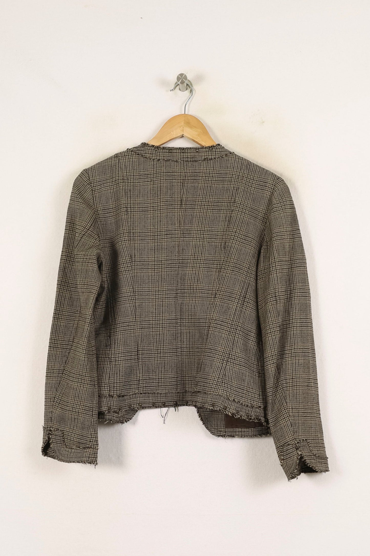 Veste Carreaux Marron - Taille L/40