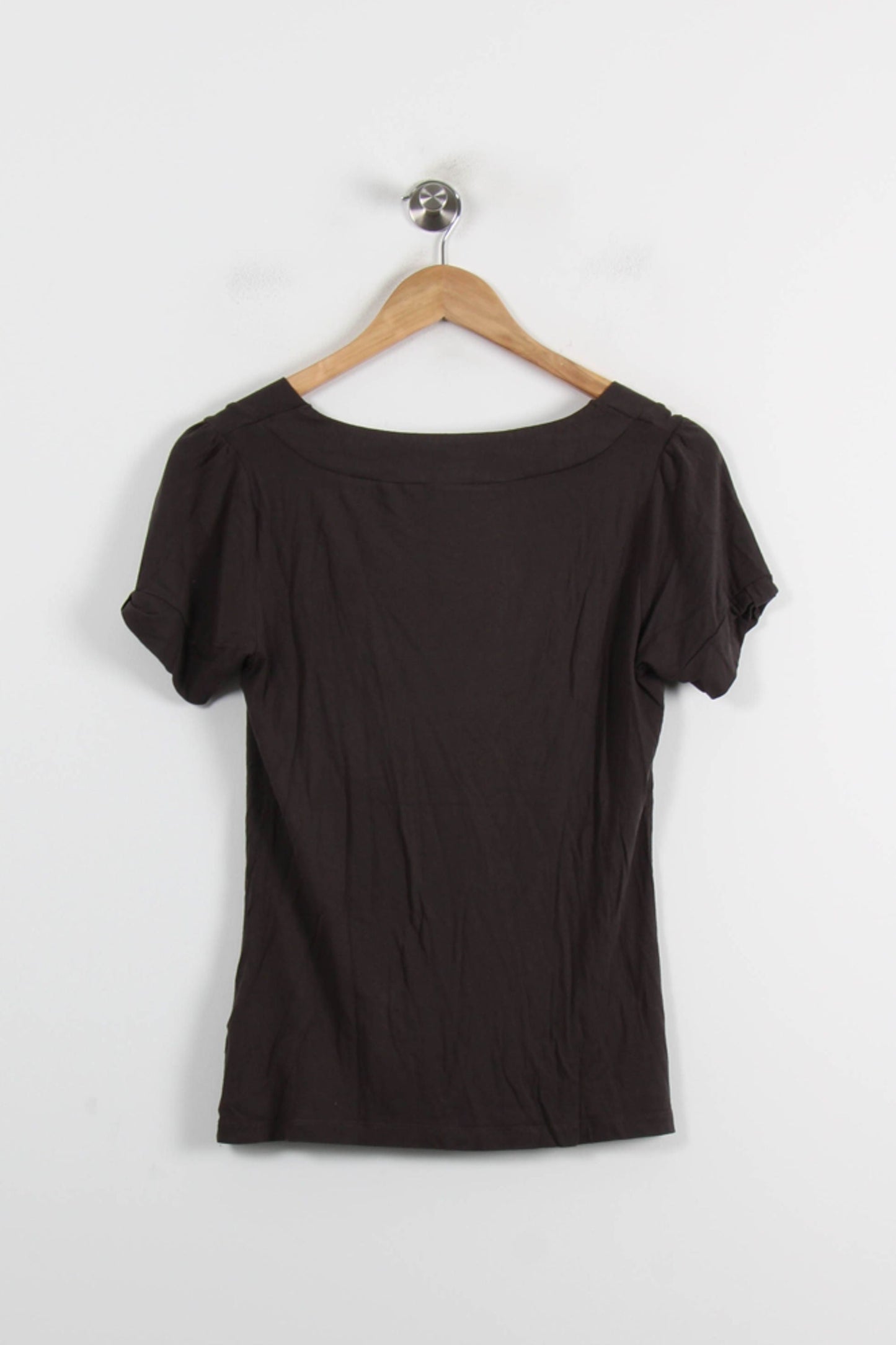 Tee-shirt Marron - Taille S/36