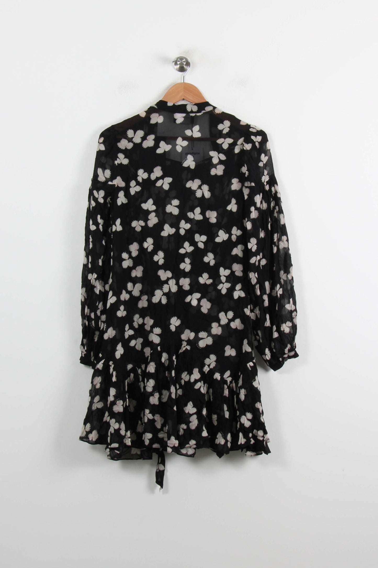 Robe Midi Noire et Blanche - Taille S/36