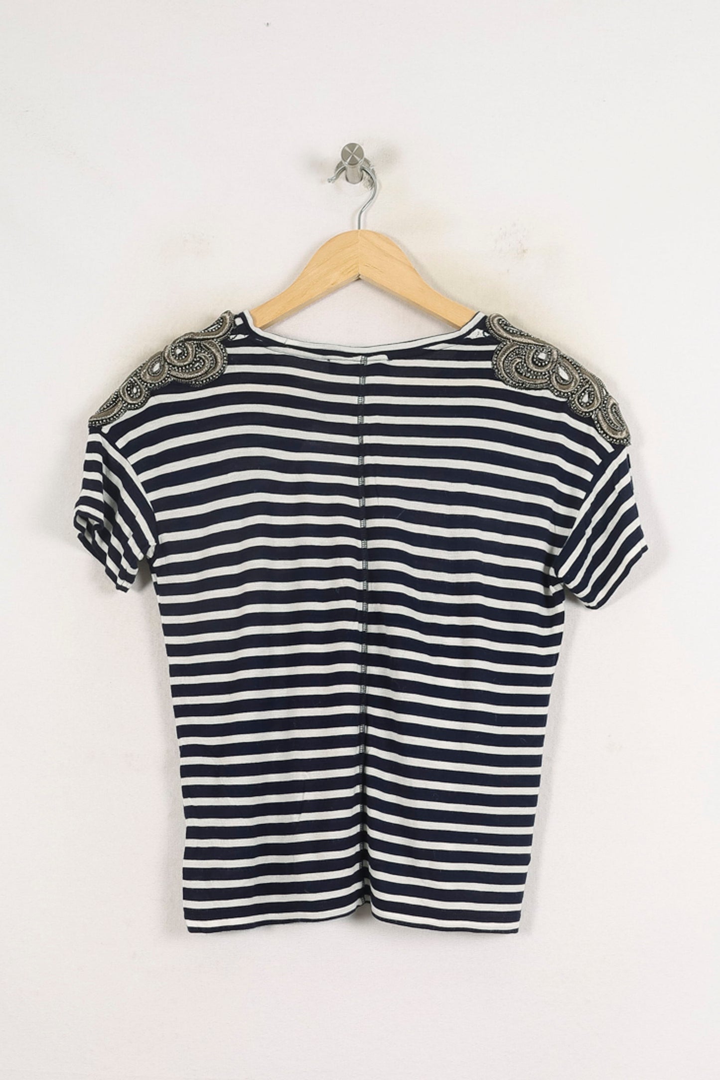 Marinière Bleu Marine et Blanche - Taille S/36