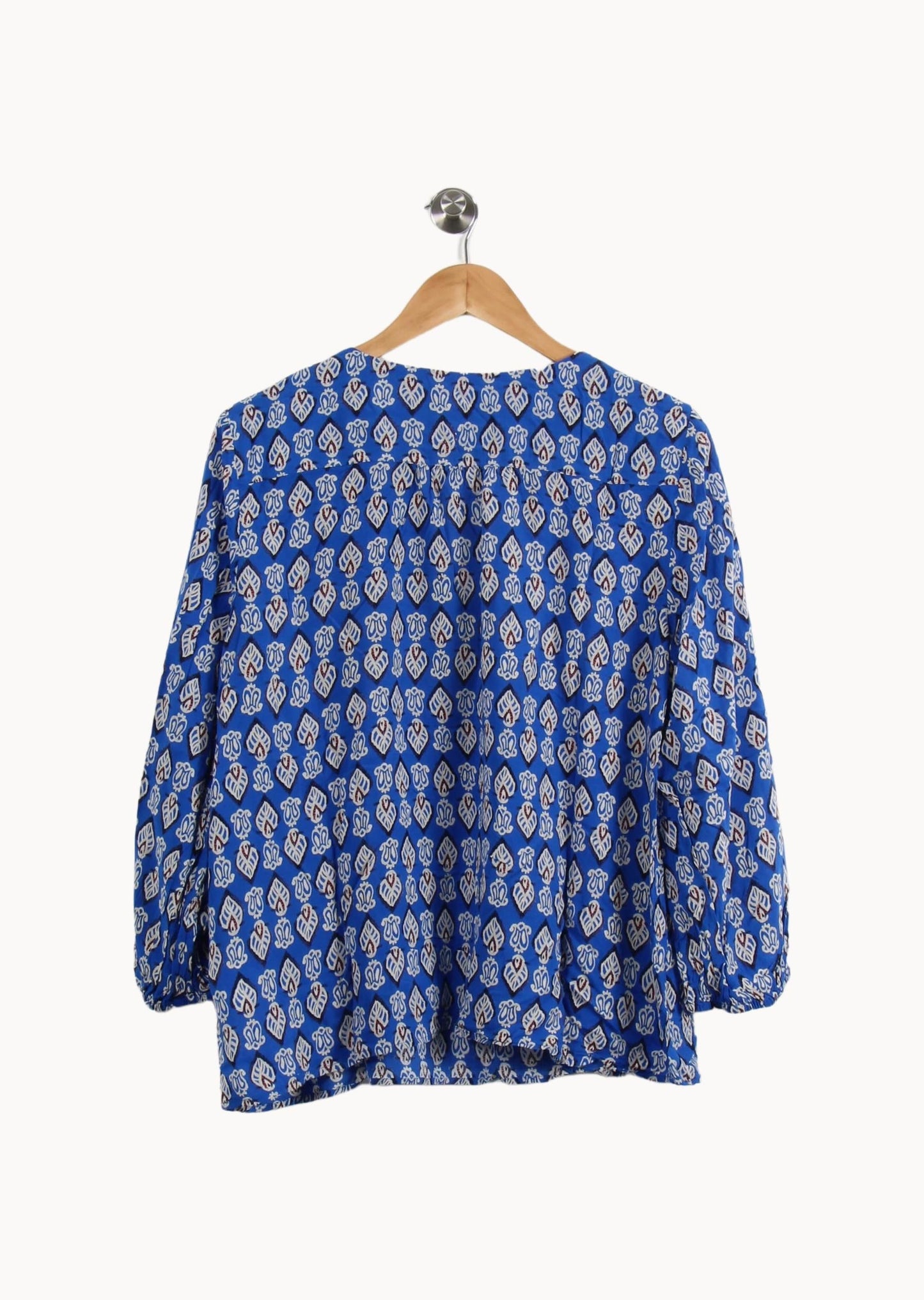 Blouse Bleue et Blanche - Taille XXL/44