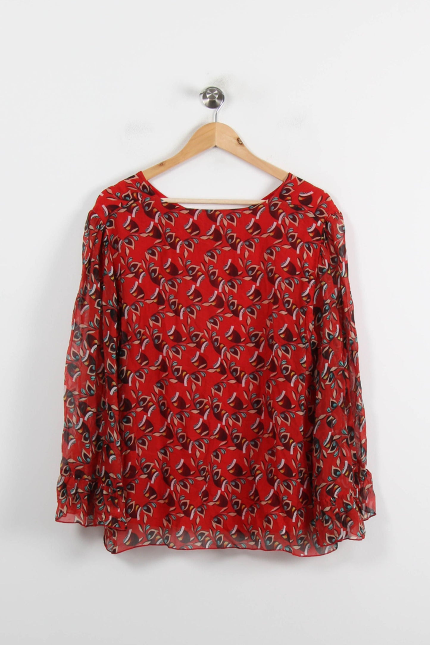 Blouse Rouge - Taille XXXL/46