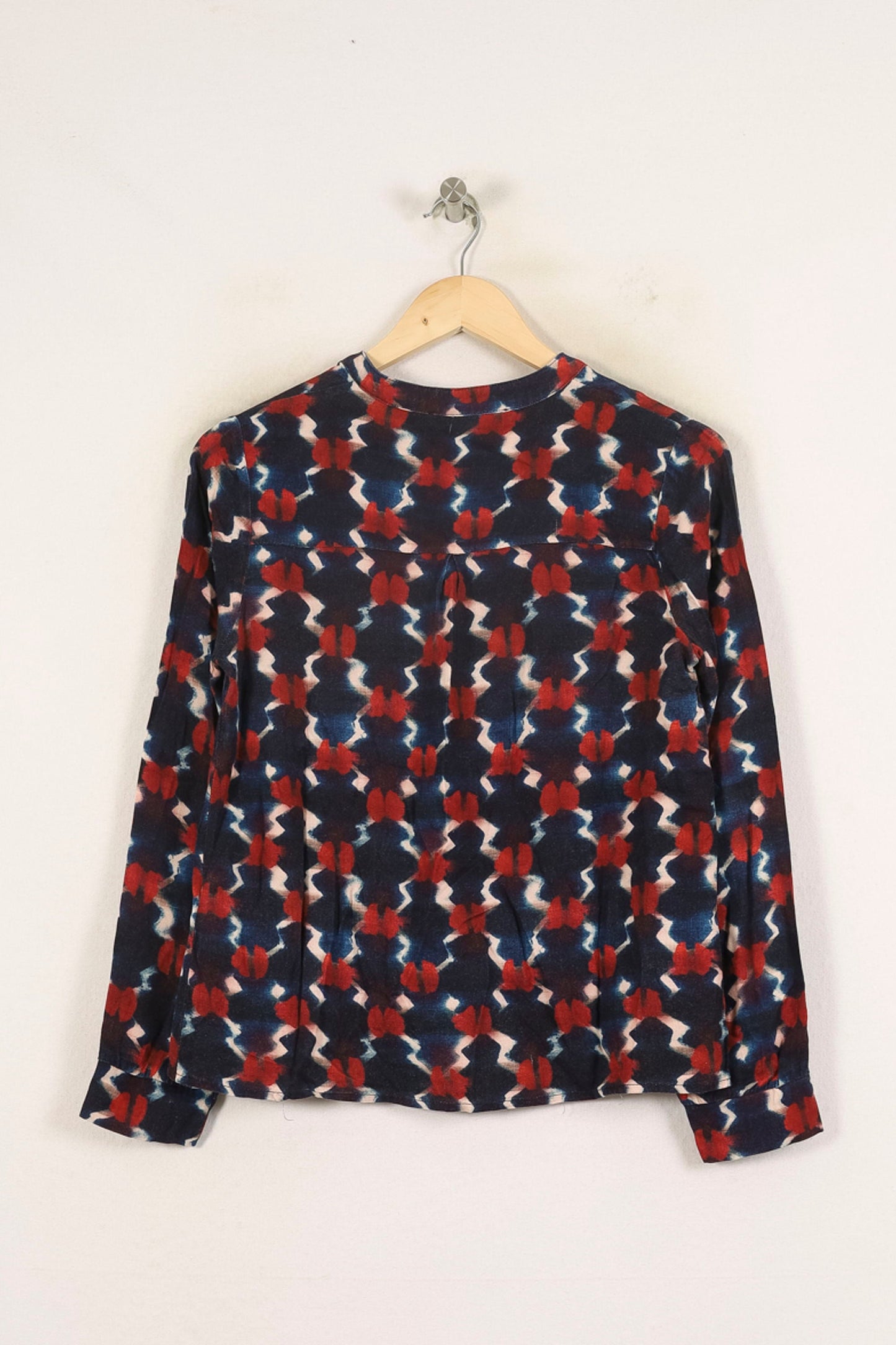 Blouse Bleue et Rouge - Taille S/36