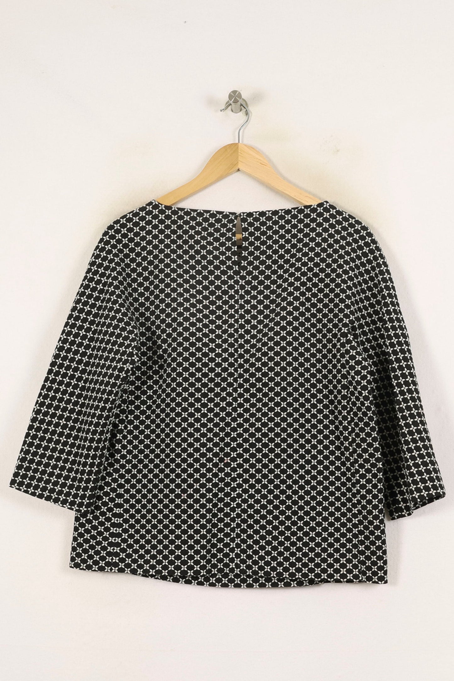 Blouse Noire et Blanche - Taille XL/42