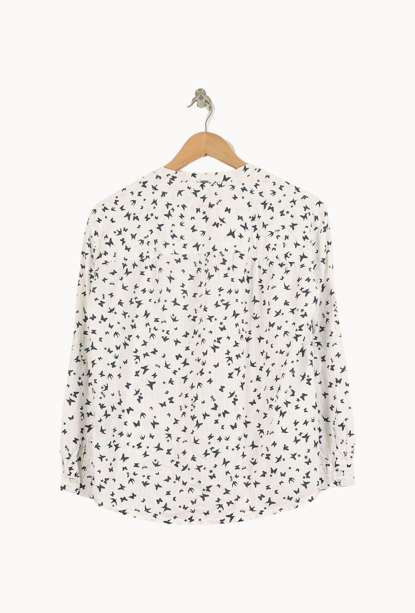 Blouse Blanche et Noire - Taille M/38