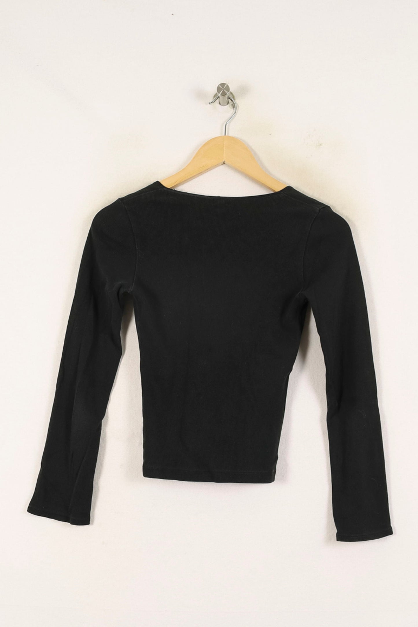 Top Col V Noir - Taille S/36