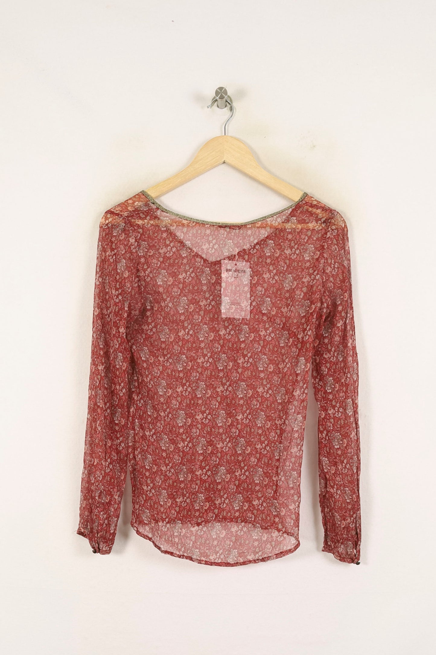 Blouse Bordeaux - Taille S/36
