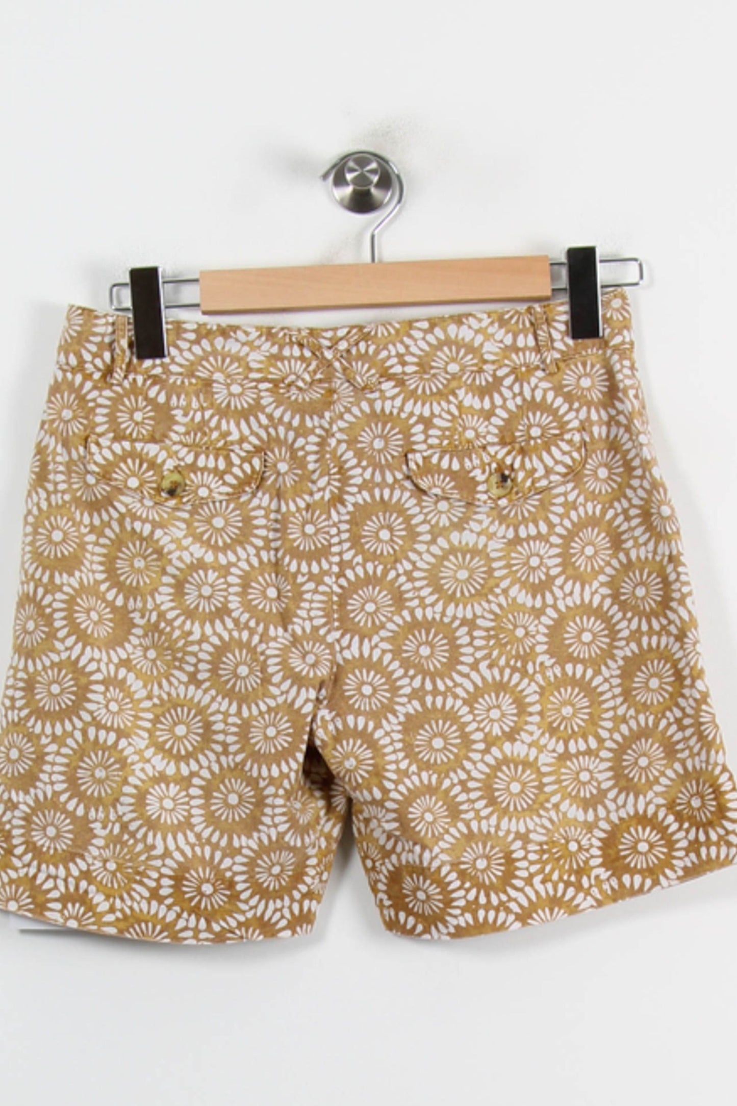 Short Marron et Blanc - Taille S/36