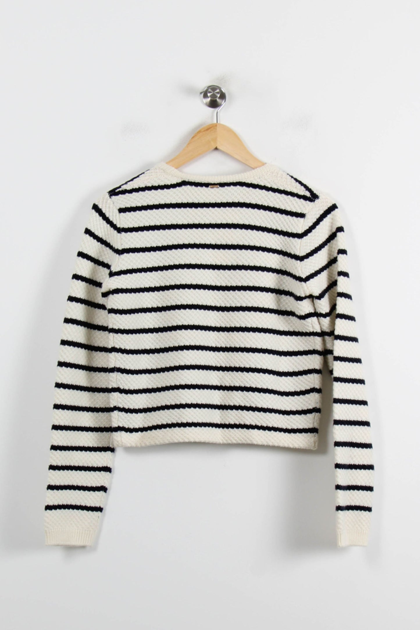 Cardigan Blanc et Noir - Taille XS/34