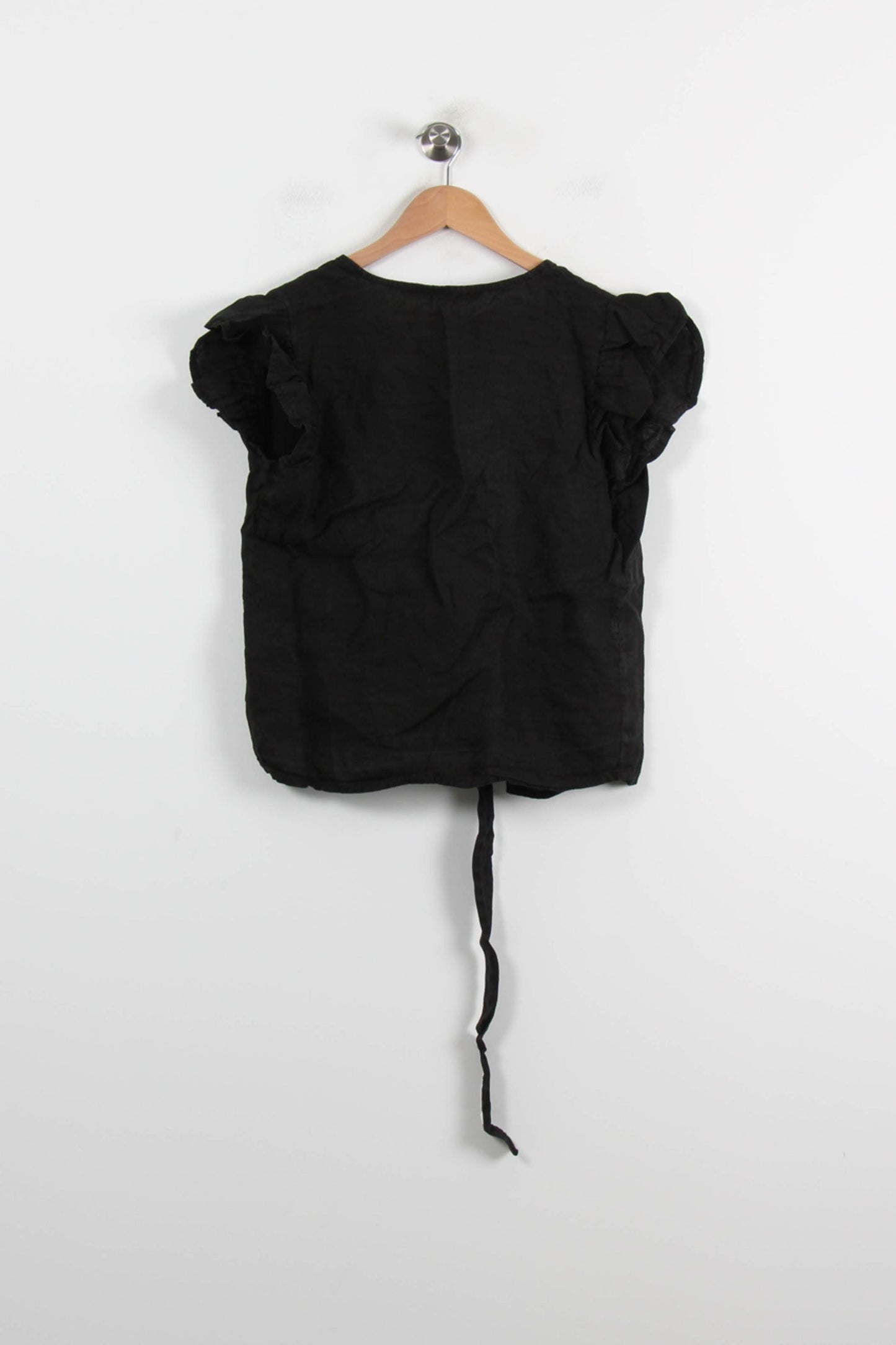 Blouse Noire - Taille S/36
