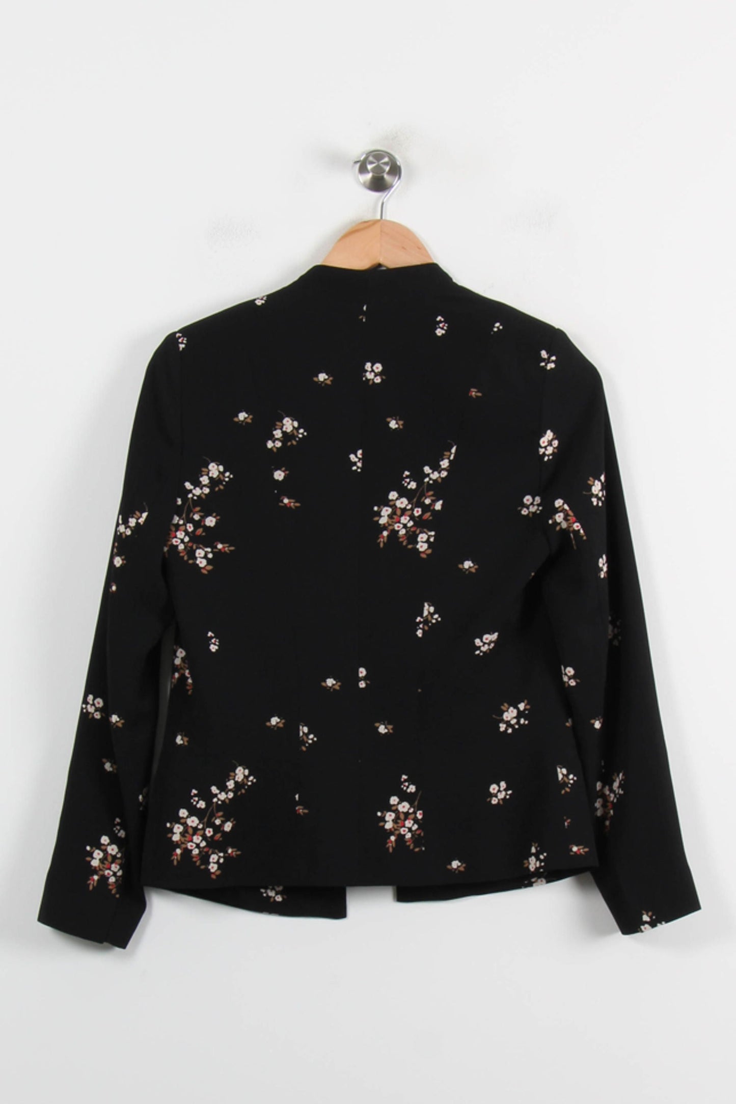 Blazer Noir à Fleurs - Taille XS/34