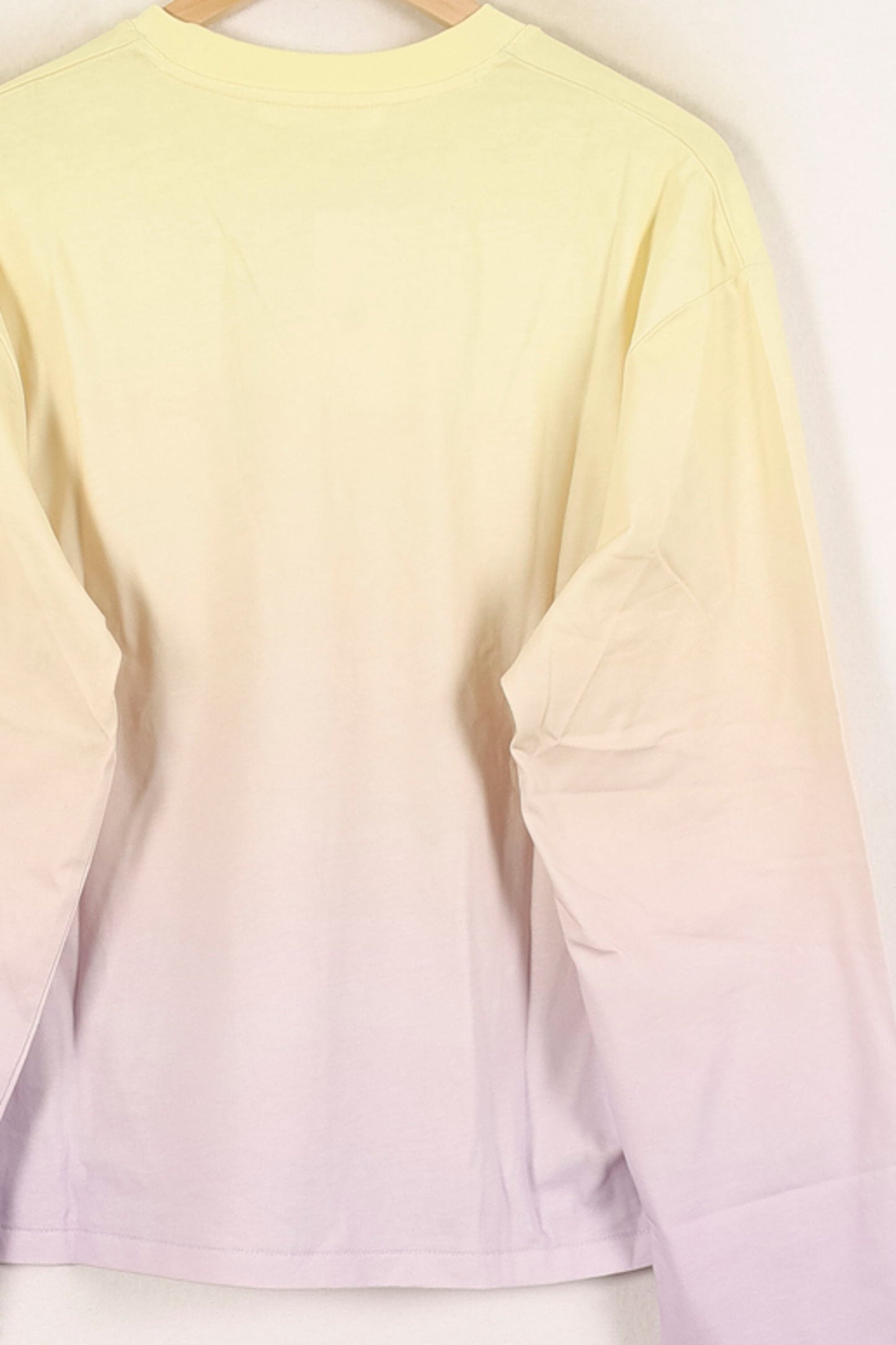 Tee-shirt Manches Longues Jaune et Violet - Taille M/38