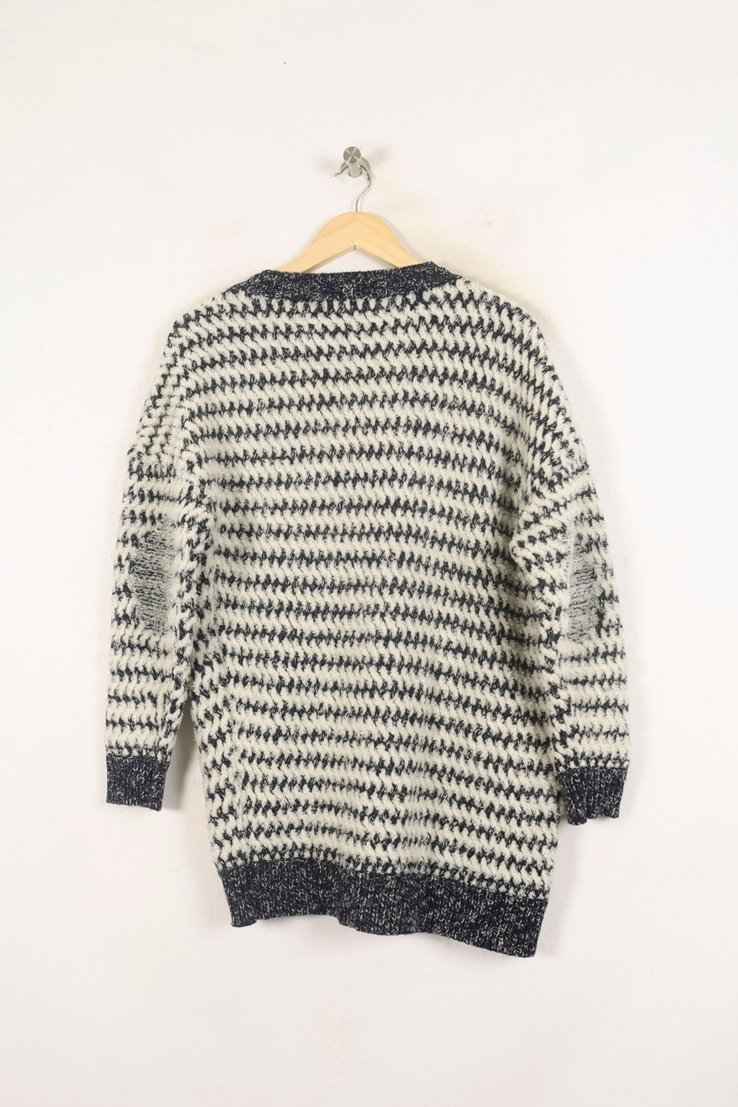 Cardigan Blanc et Noir - Taille S/36