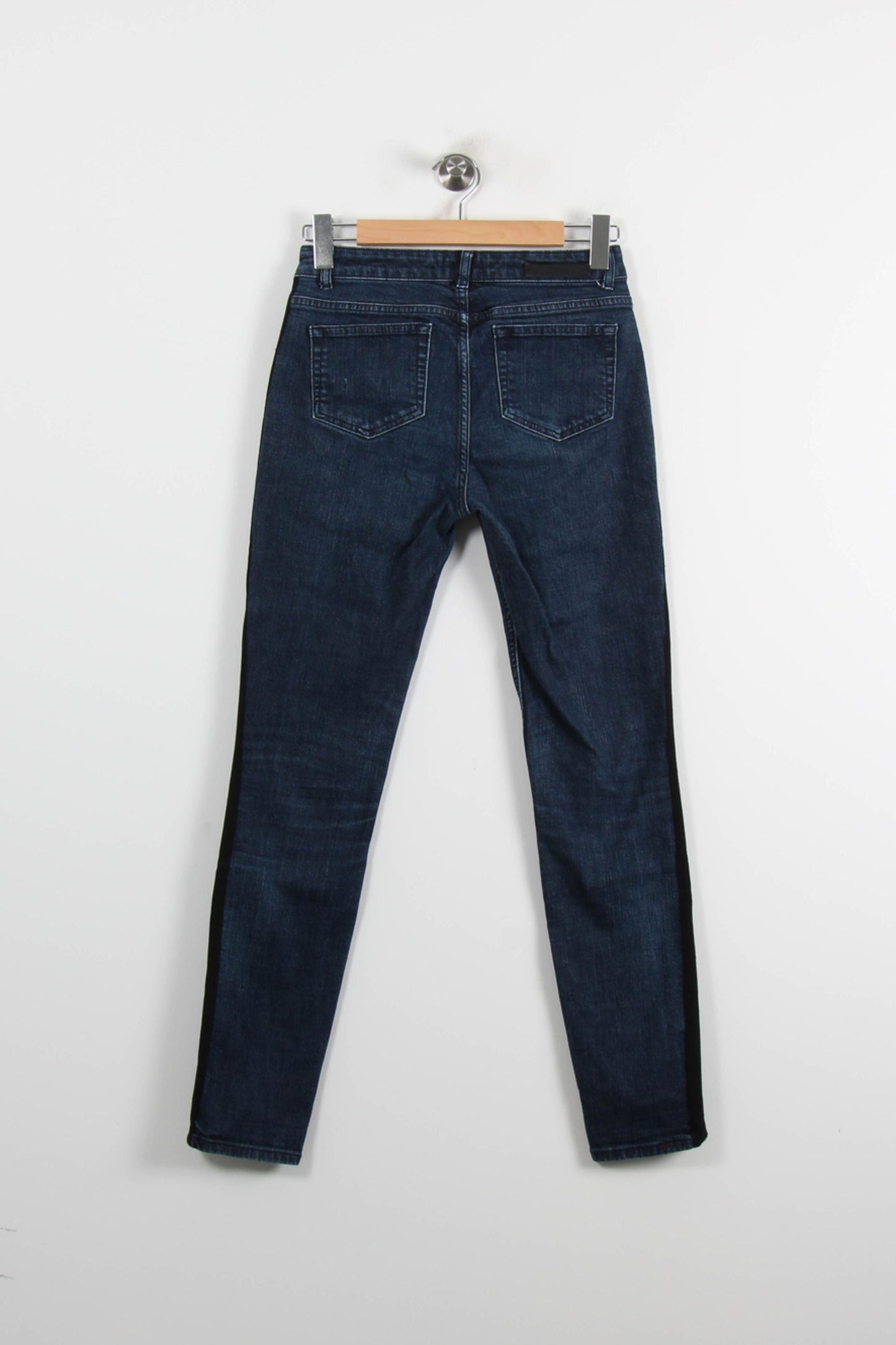 Jean Skinny Bleu et Noir - Taille M/38