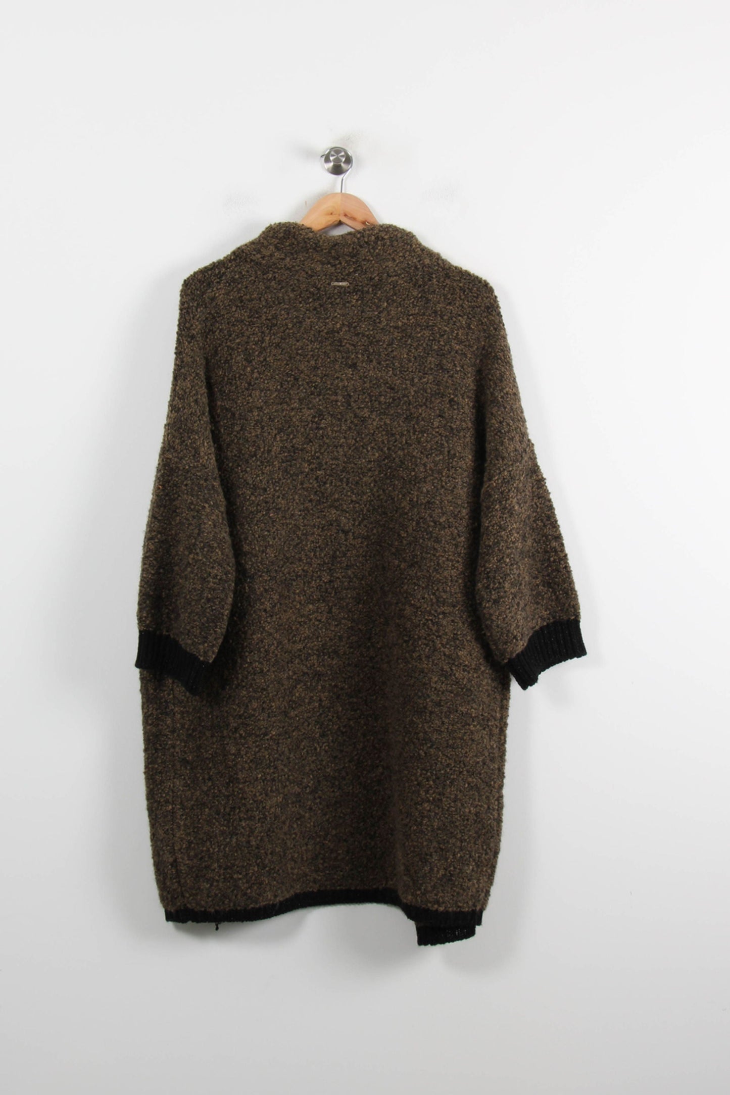 Veste en maille verte et noire - Taille L/40