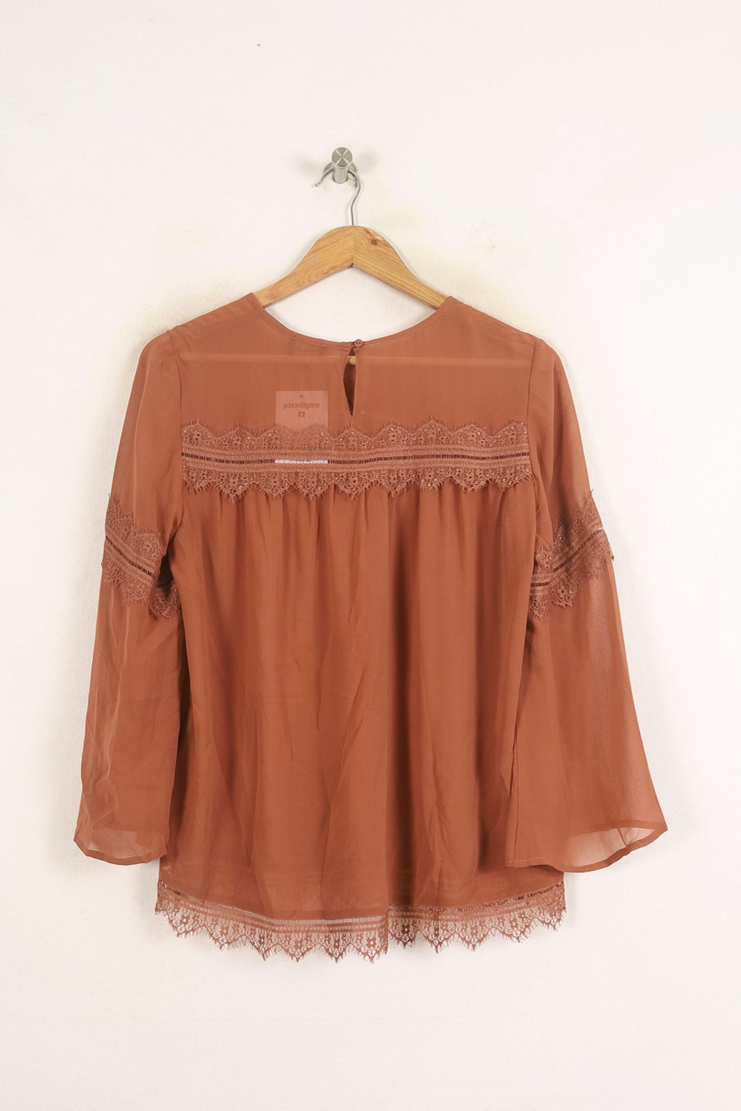 Blouse marron - Taille S/36