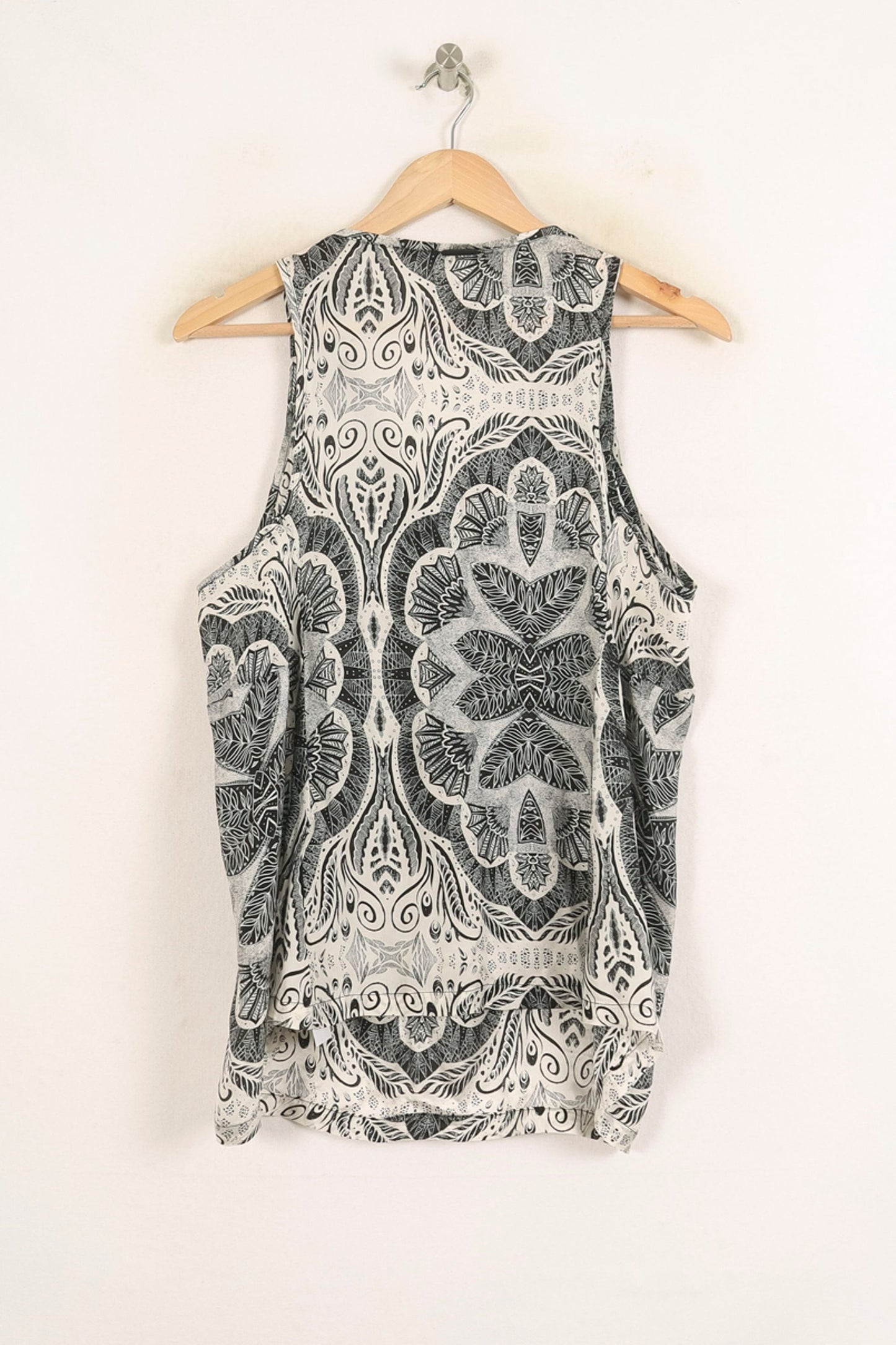 Débardeur Blanc et Noir - Taille XL/42