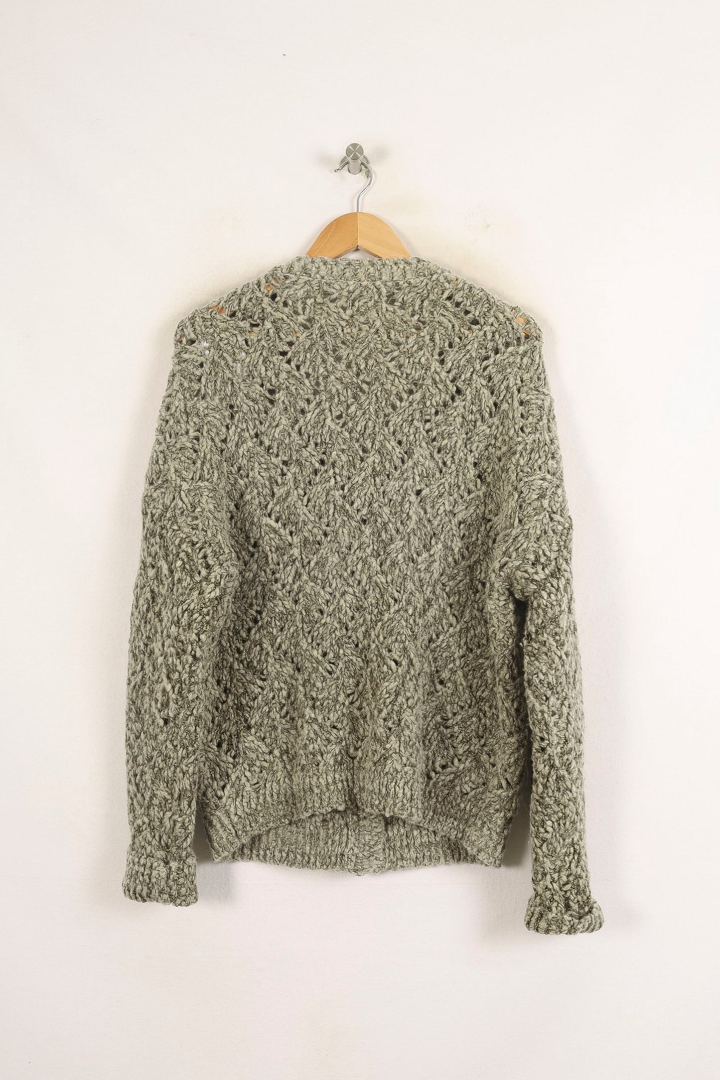 Cardigan Gris - Taille S/36