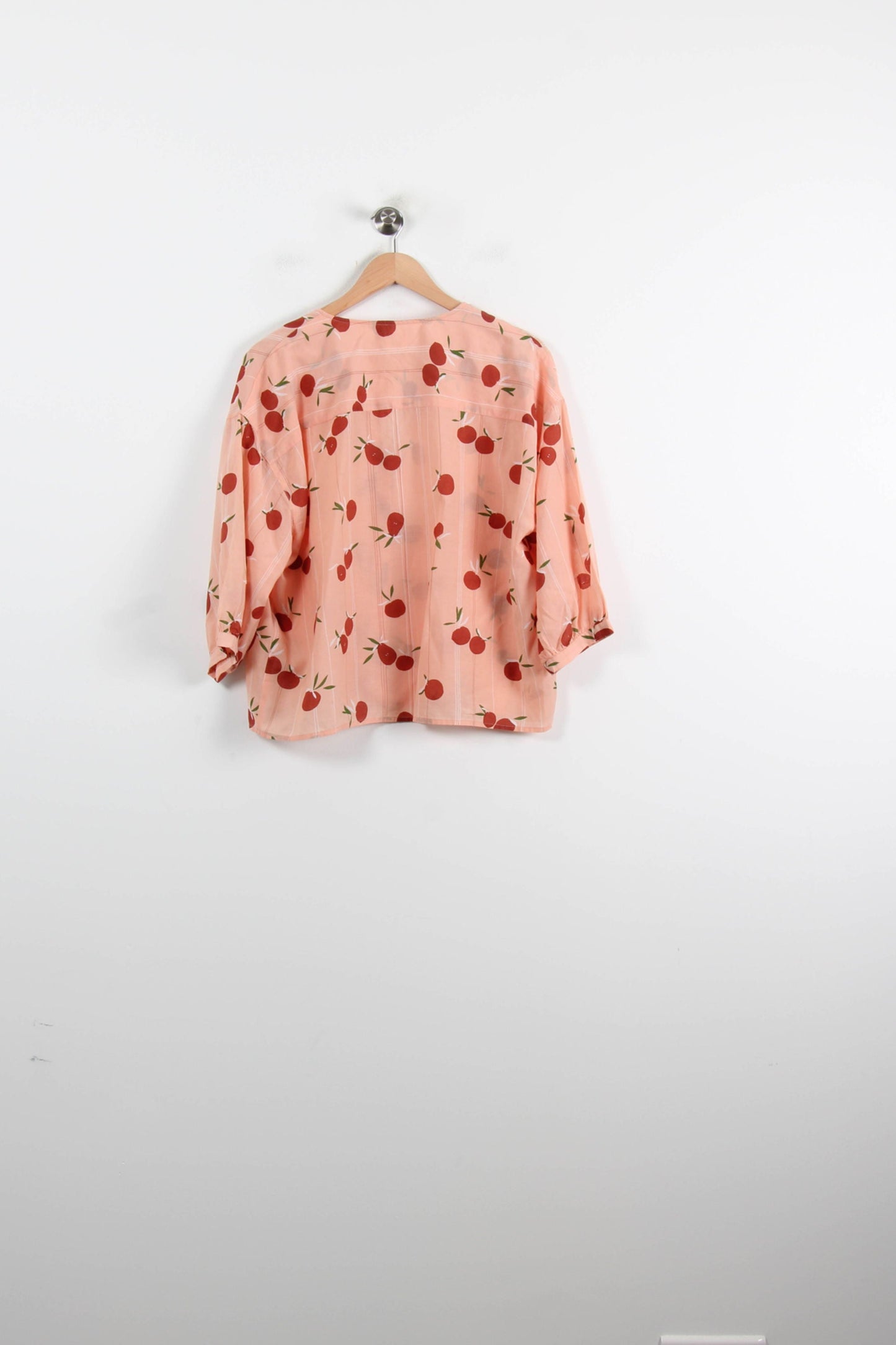 Blouse Orange et Rouge - Taille S/36