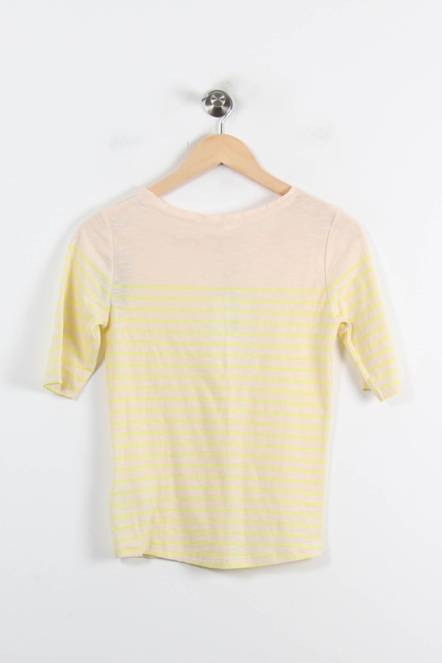 Tee-shirt Beige et Jaune - Taille XS/34