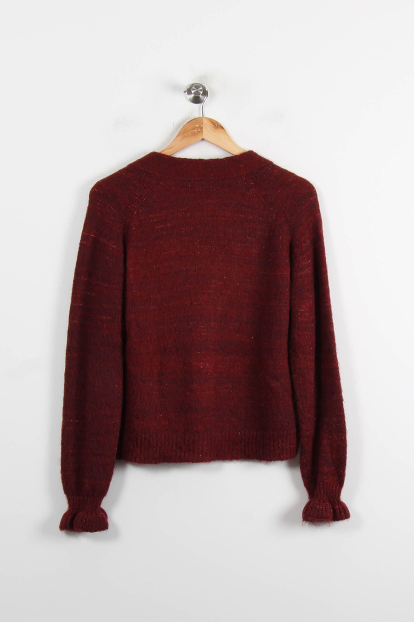 Cardigan Bordeaux - Taille XS/34