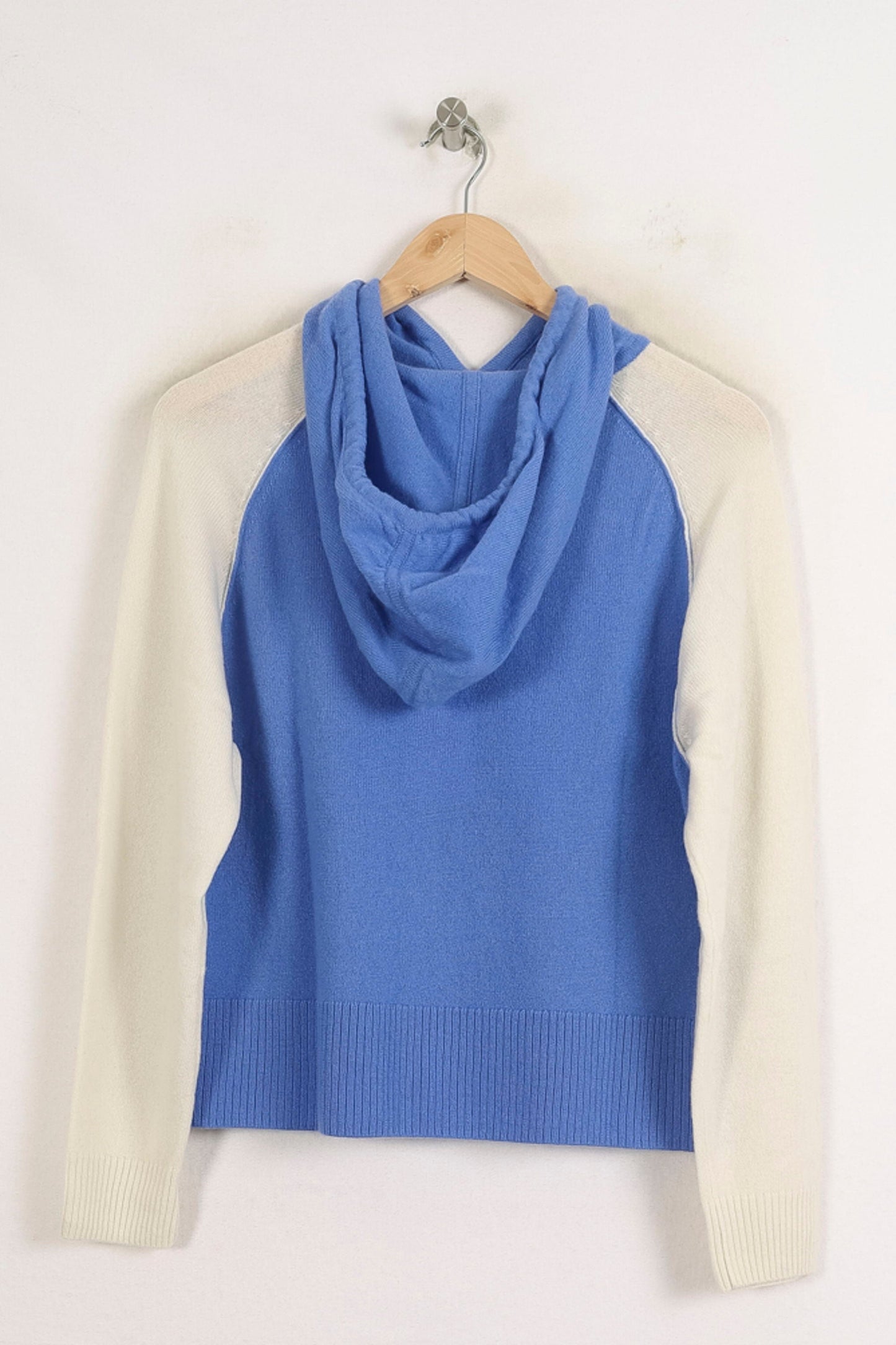 Sweat à Capuche Bleu et Blanc - Taille S/36