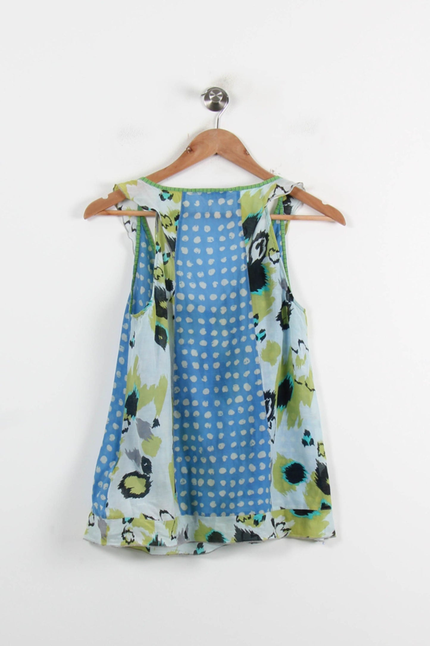 Débardeur Bleu et Vert - Taille M/38