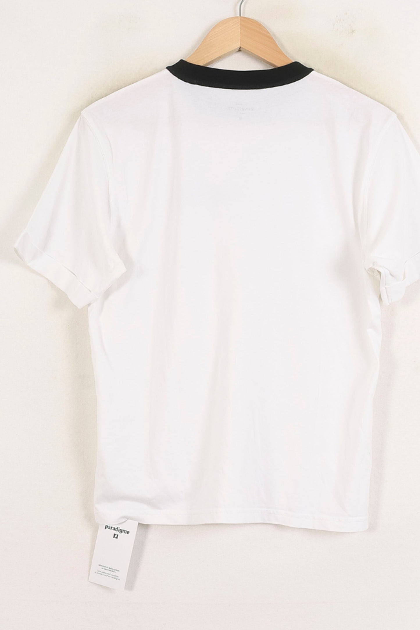 T-shirt Blanc et Noir - Taille M/38