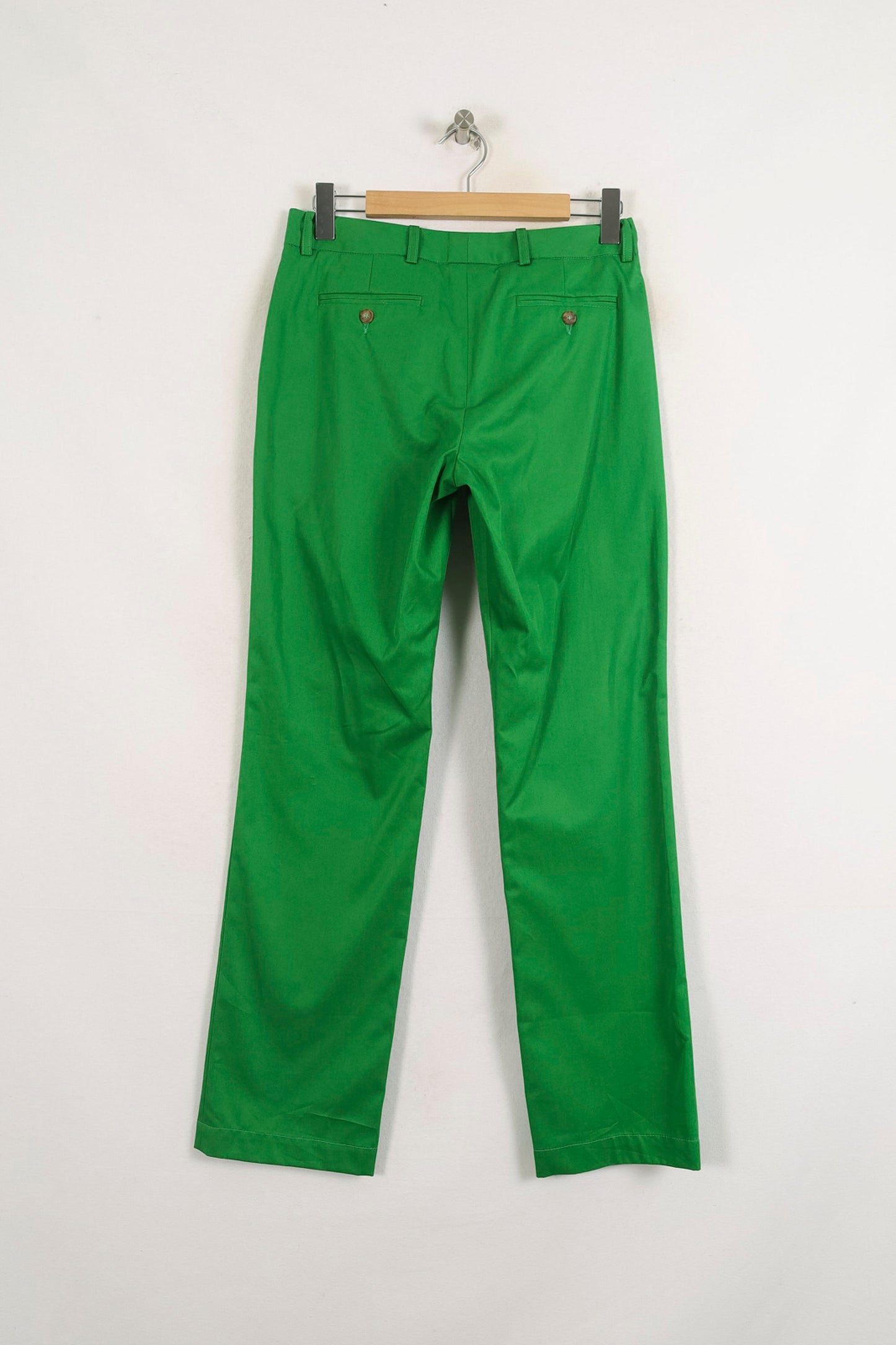 Pantalon Droit Vert - Taille M/38
