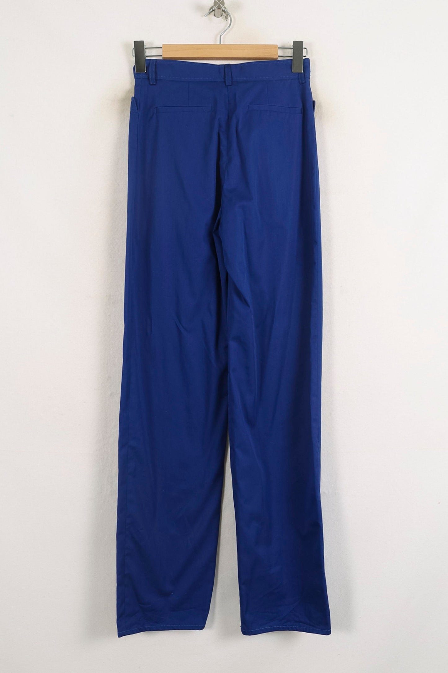 Pantalon Droit Bleu - Taille S/36