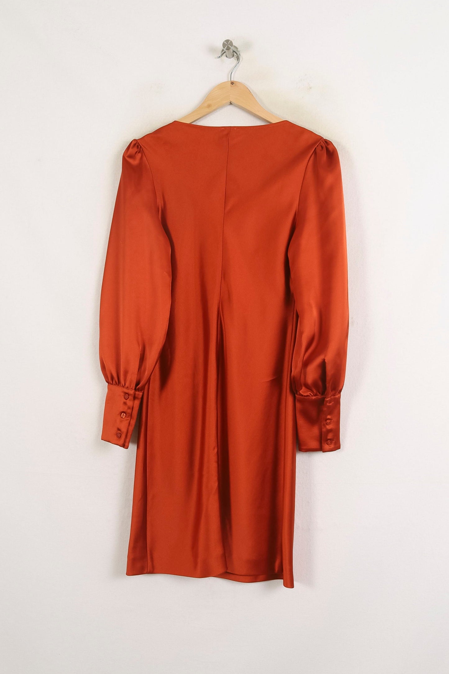 Robe Droite Bordeaux - Taille S/36