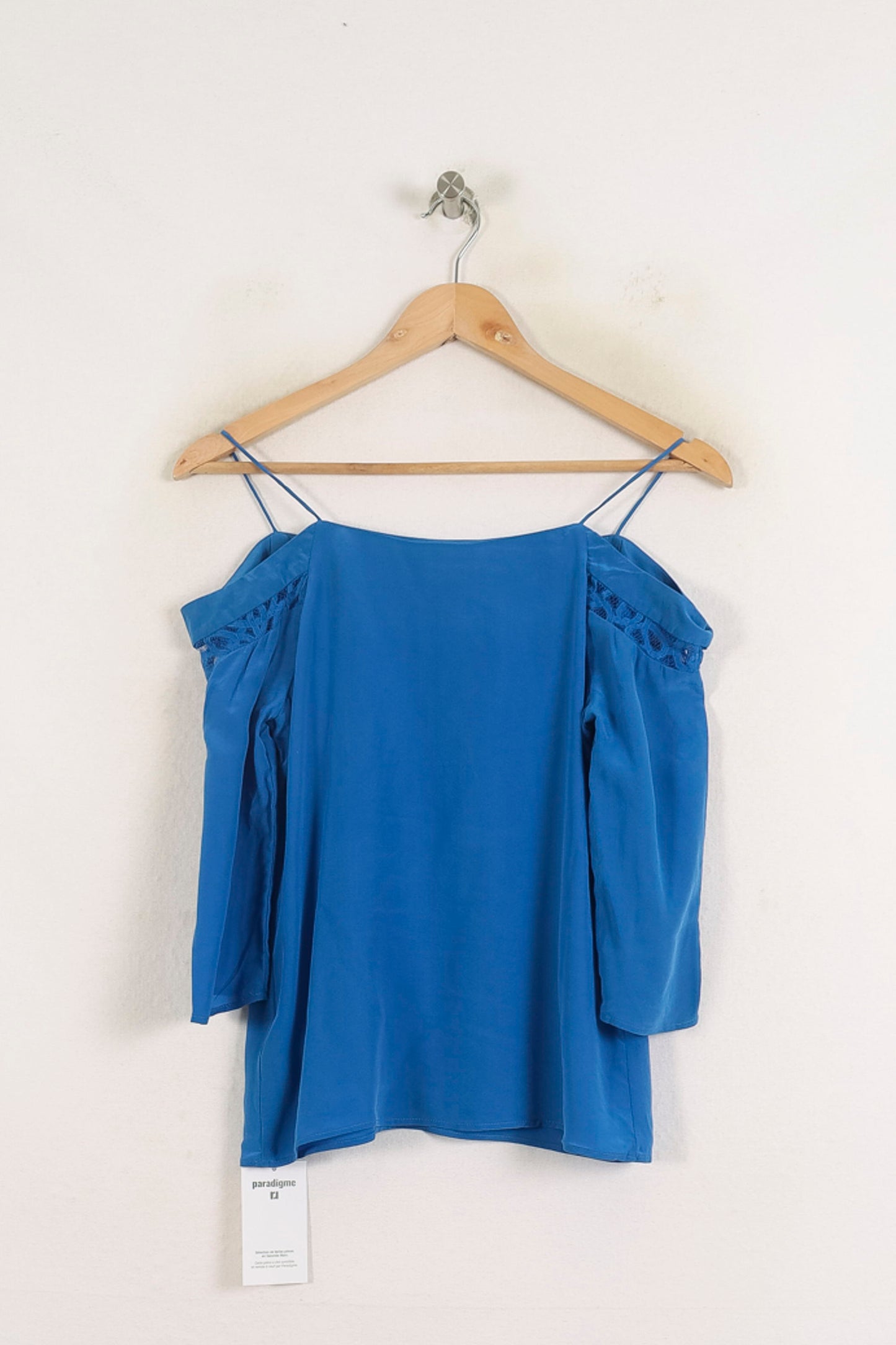 Blouse Bleue - Taille XS/34