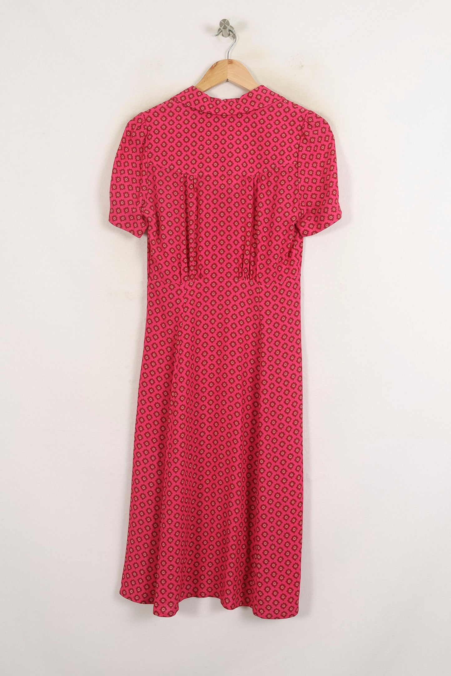 Robe Midi Rose - Taille S/36