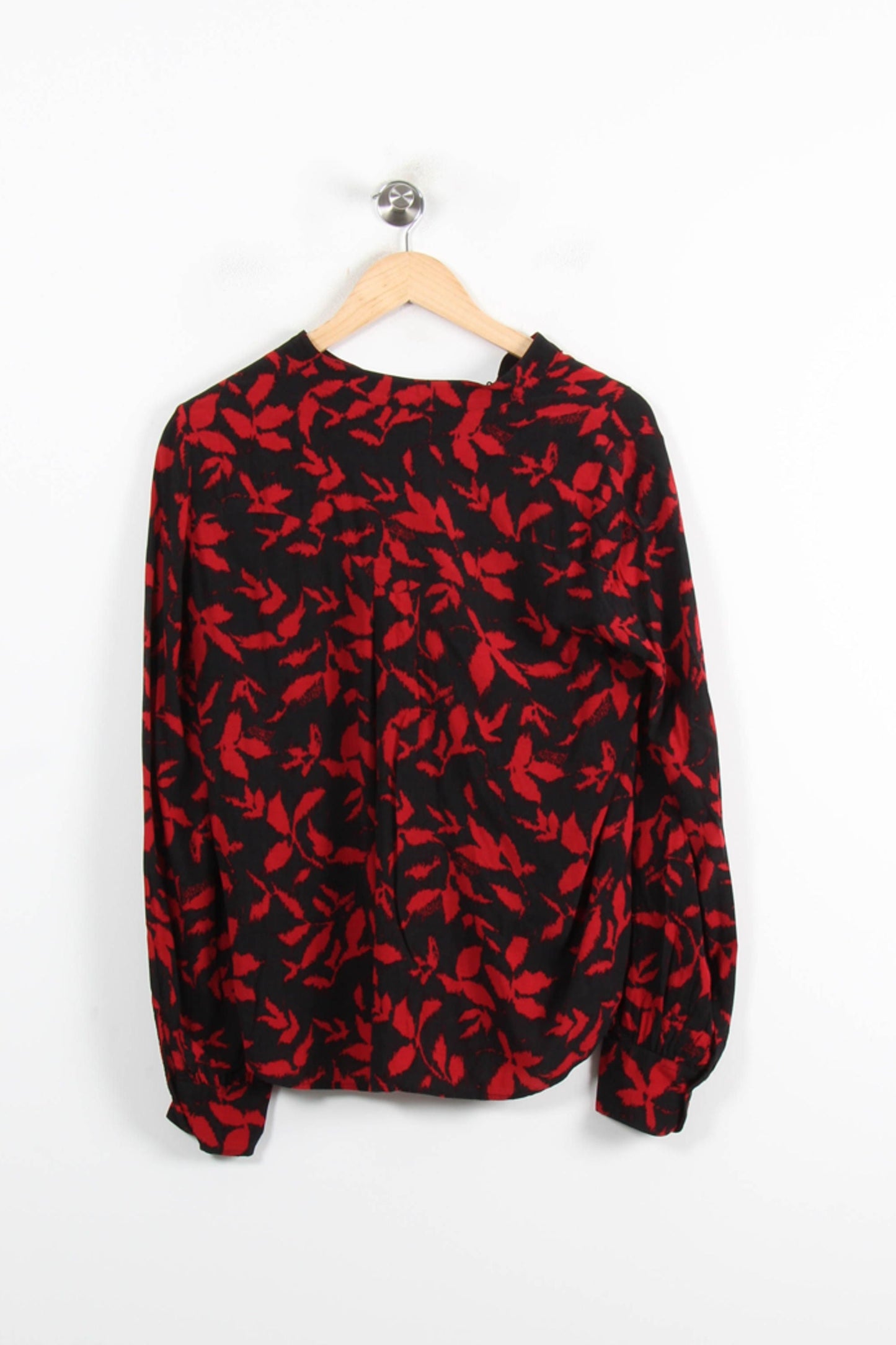 Blouse Noire et Rouge - Taille L/40