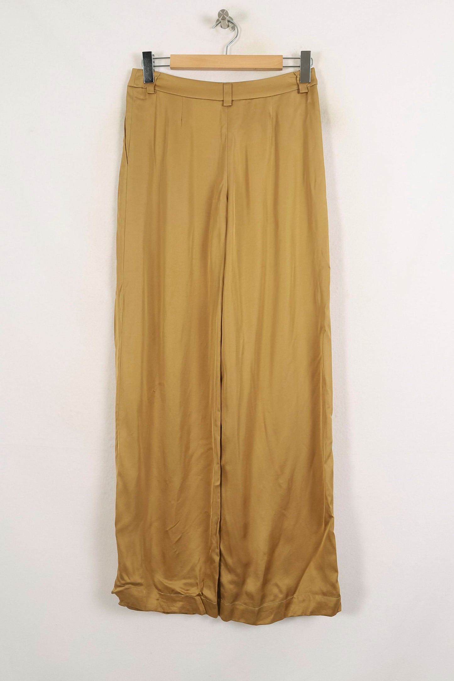 Pantalon Large Or - Taille S/36