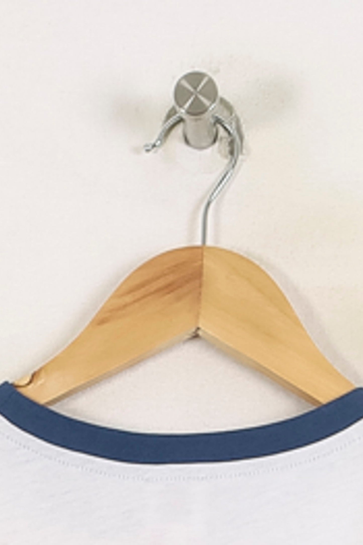 Tee-shirt Blanc et Bleu - Taille S/36