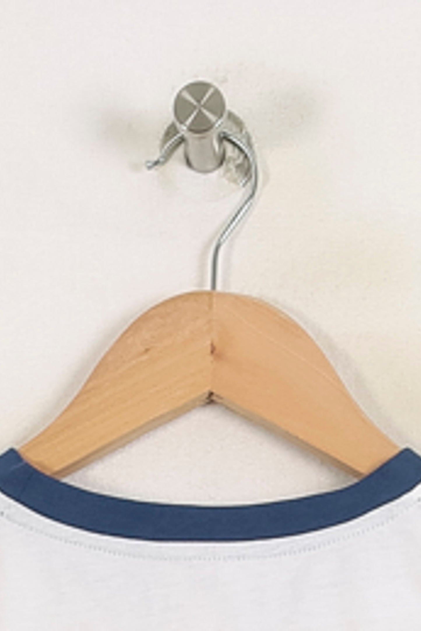 Tee-shirt Blanc et Bleu - Taille S/36