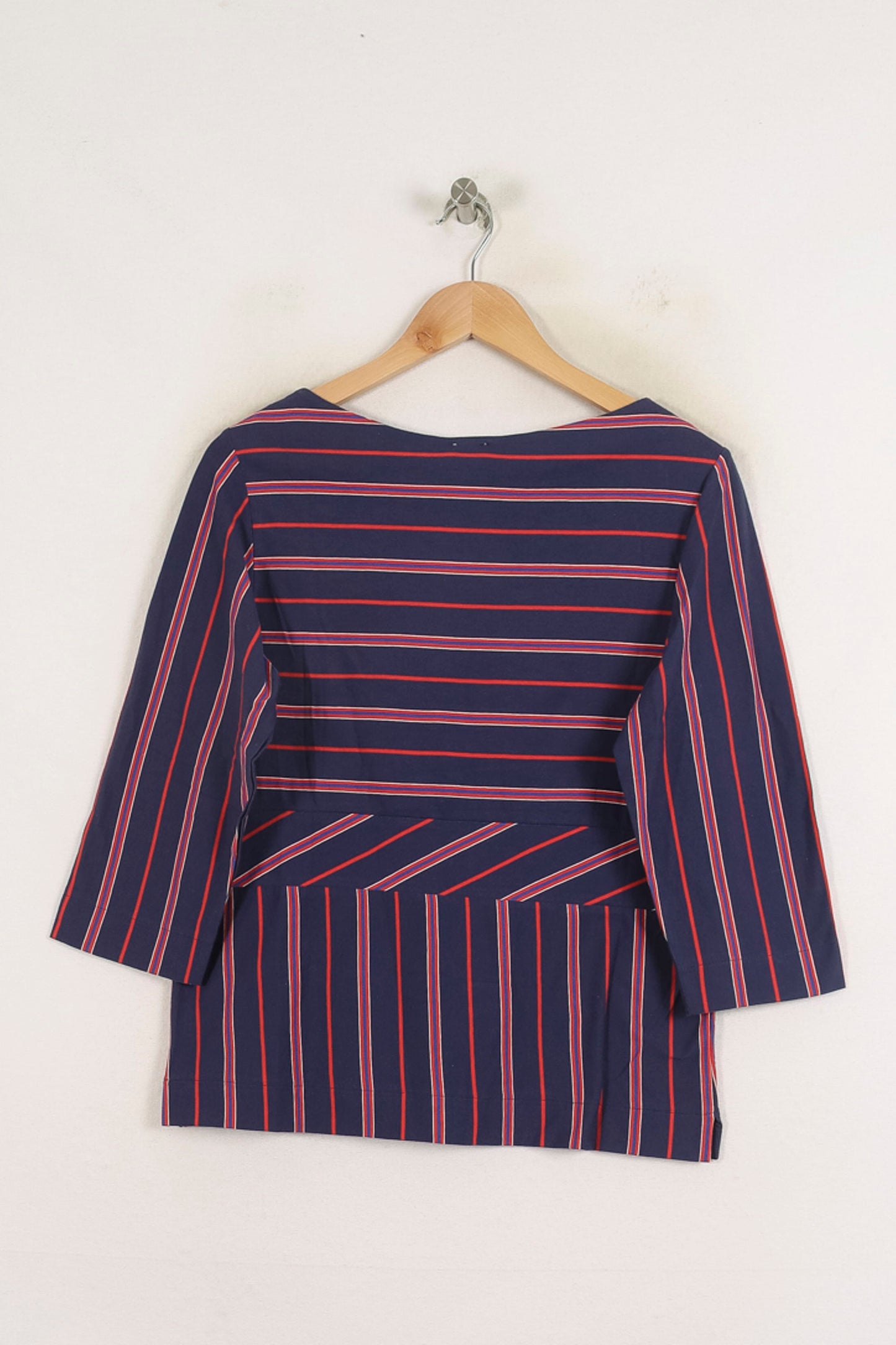 Blouse Bleue et Rouge - Taille S/36