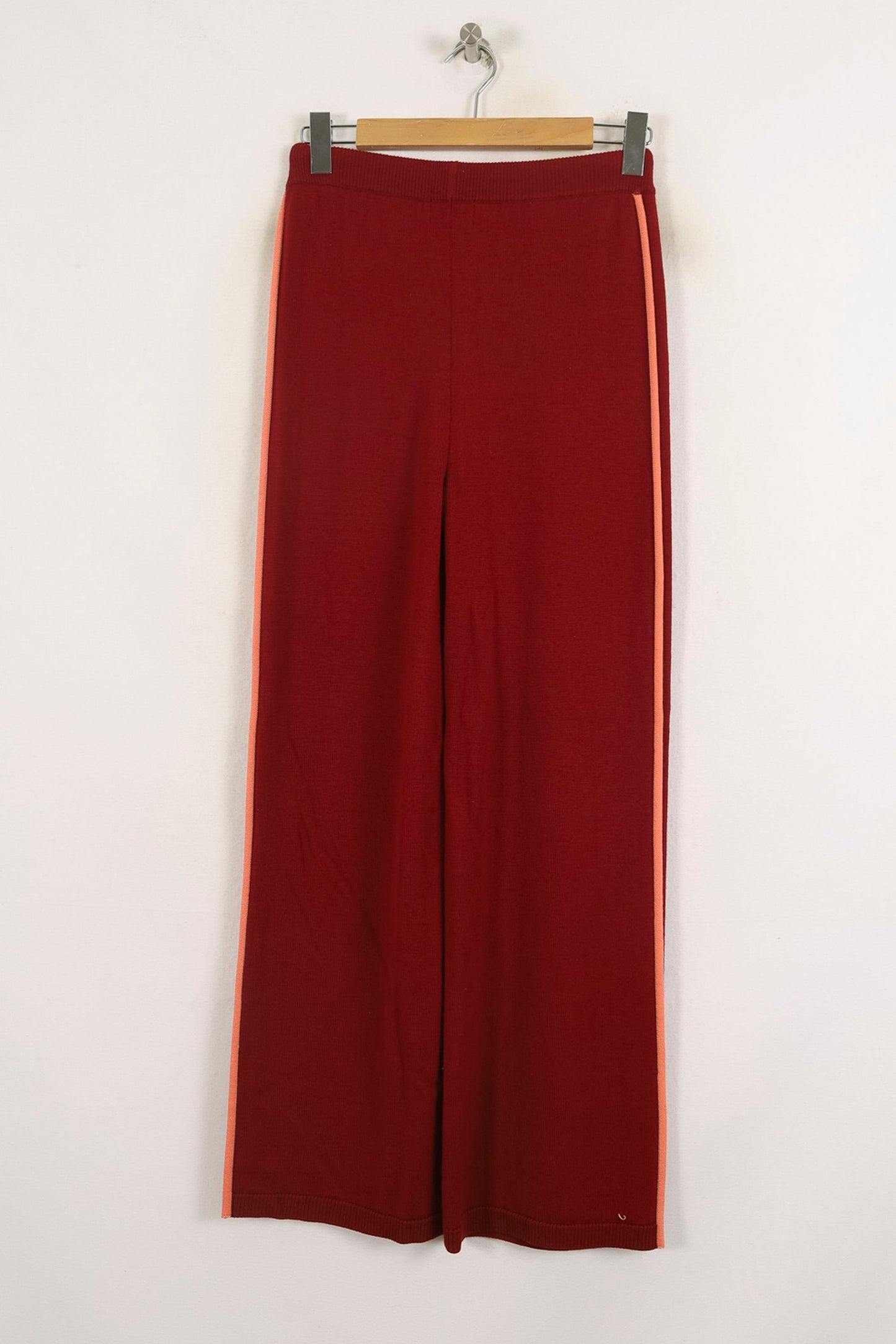Pantalon Large Bordeaux - Taille S/36