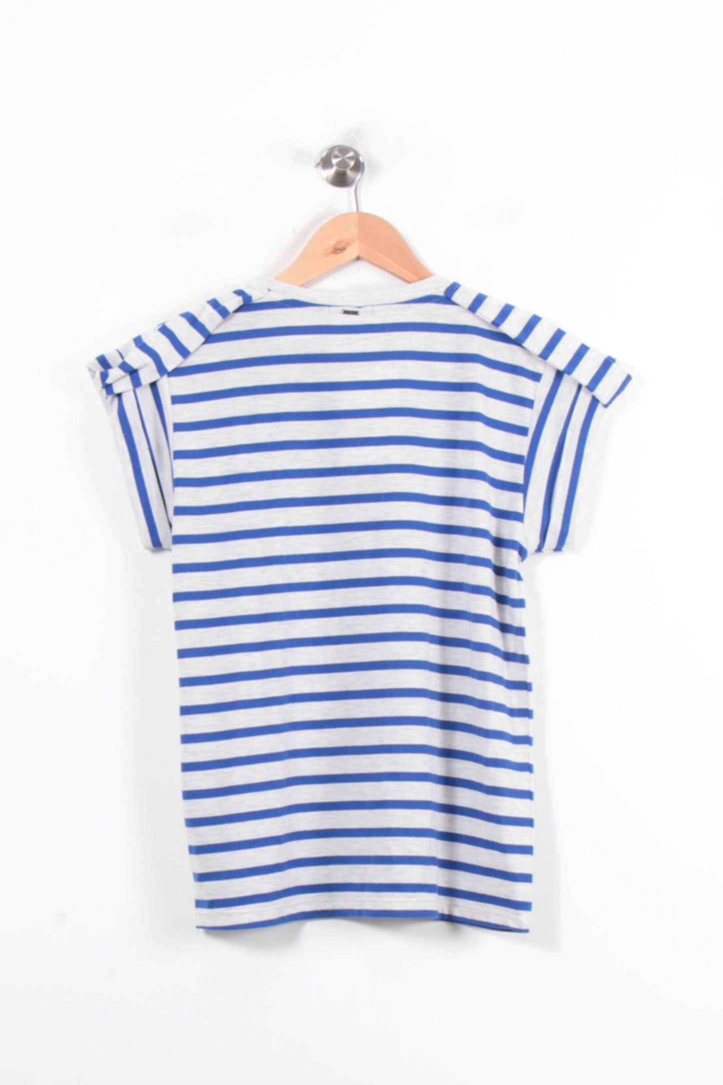 Tee-shirt Blanc et Bleu - Taille S/36