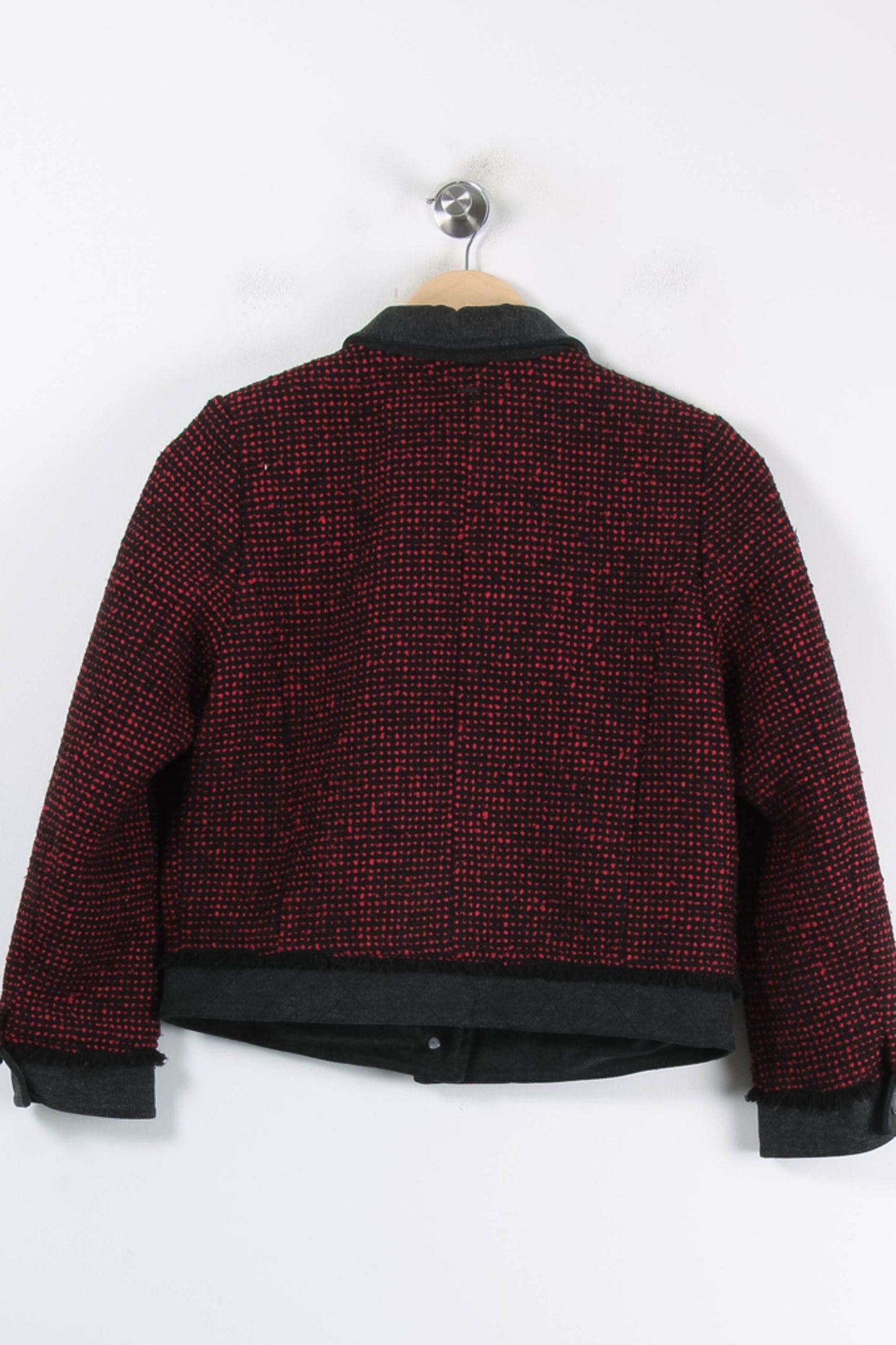 Veste Noire et Rouge - Taille M/38