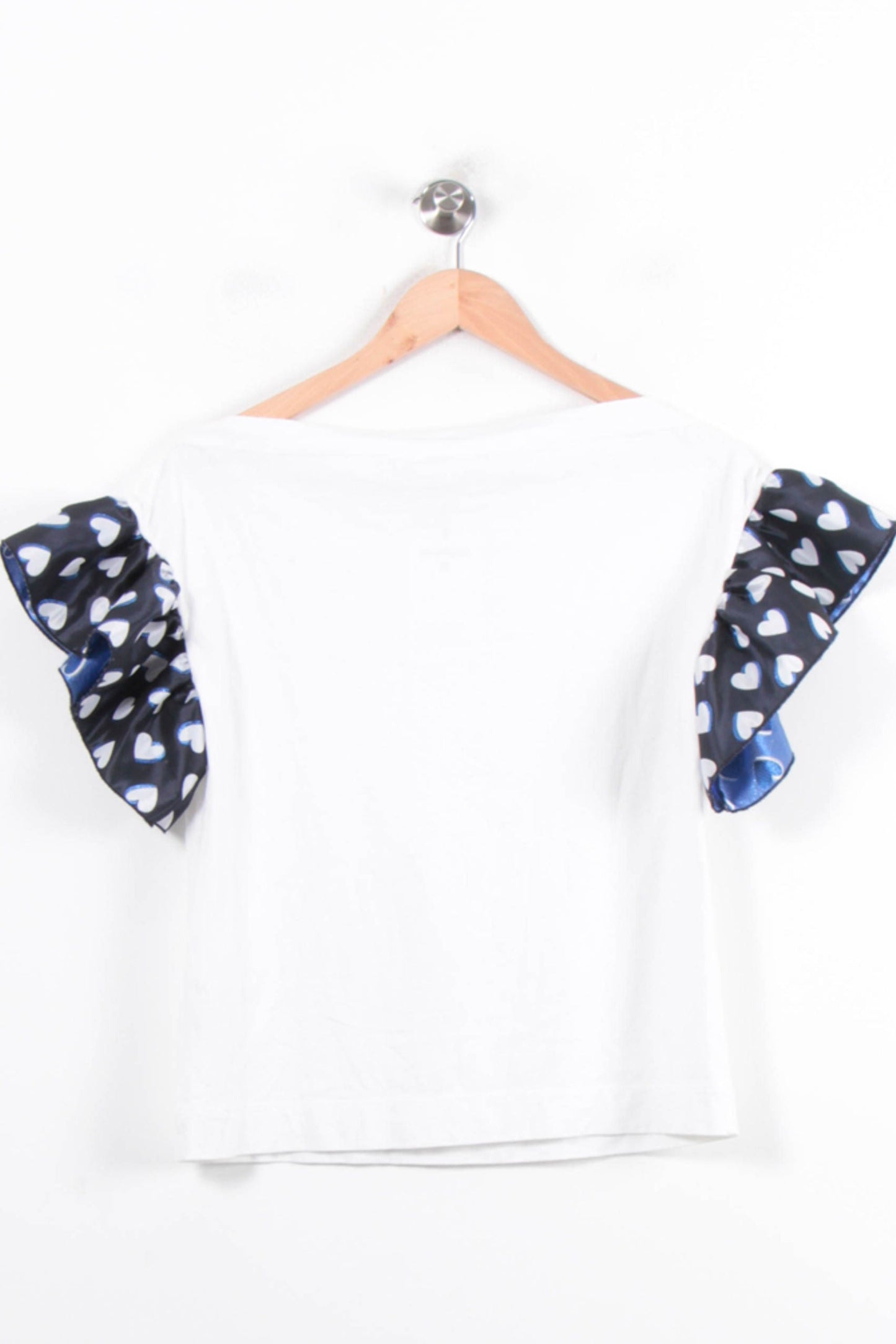 Tee-shirt Blanc et Bleu - Taille S/36