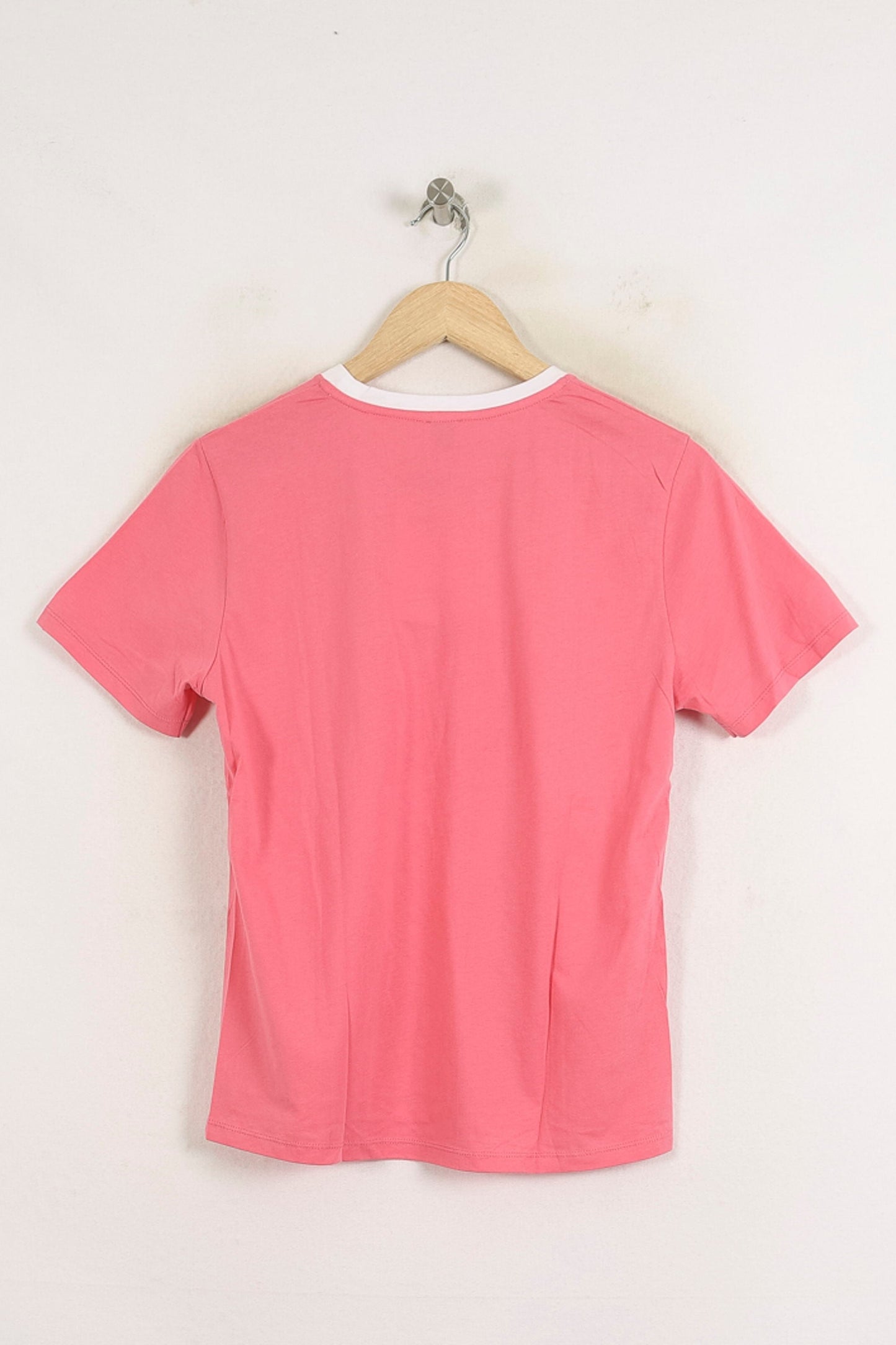 Tee-shirt Rose et Blanc - Taille S/36