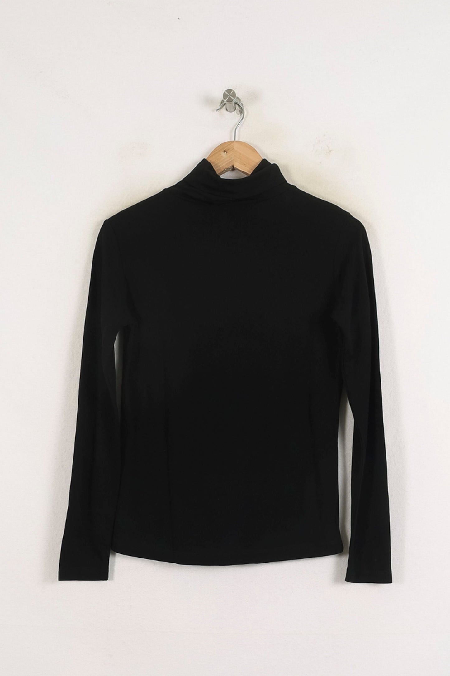 Pull Col Roulé Noir - Taille S/36